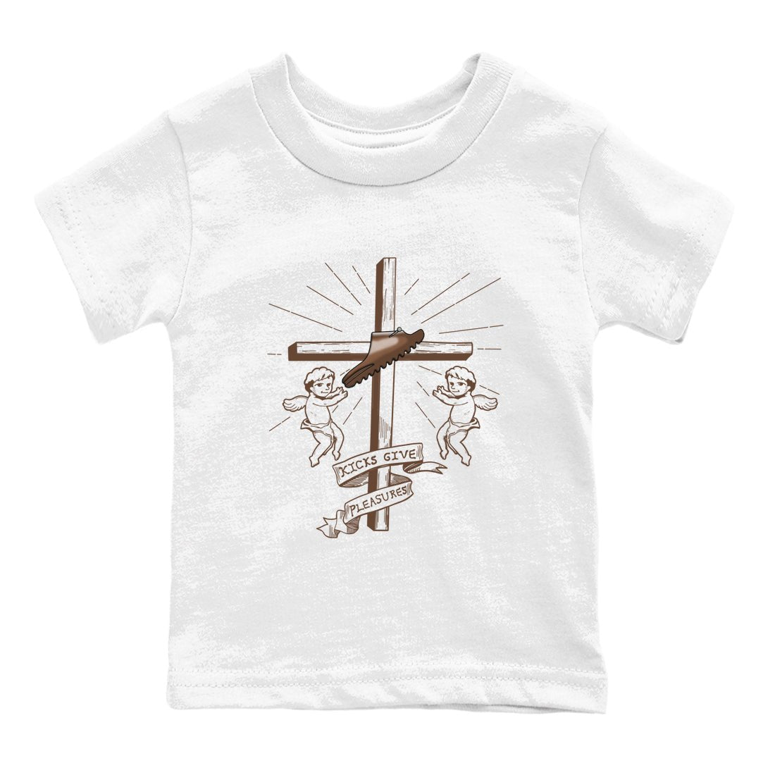 Yeezy Slide Flax shirts to match jordans Kicks Give You Pleasures sneaker match tees Yeezy Slide Flax SNRT Sneaker Tees streetwear brand Baby and Youth White 2 cotton tee