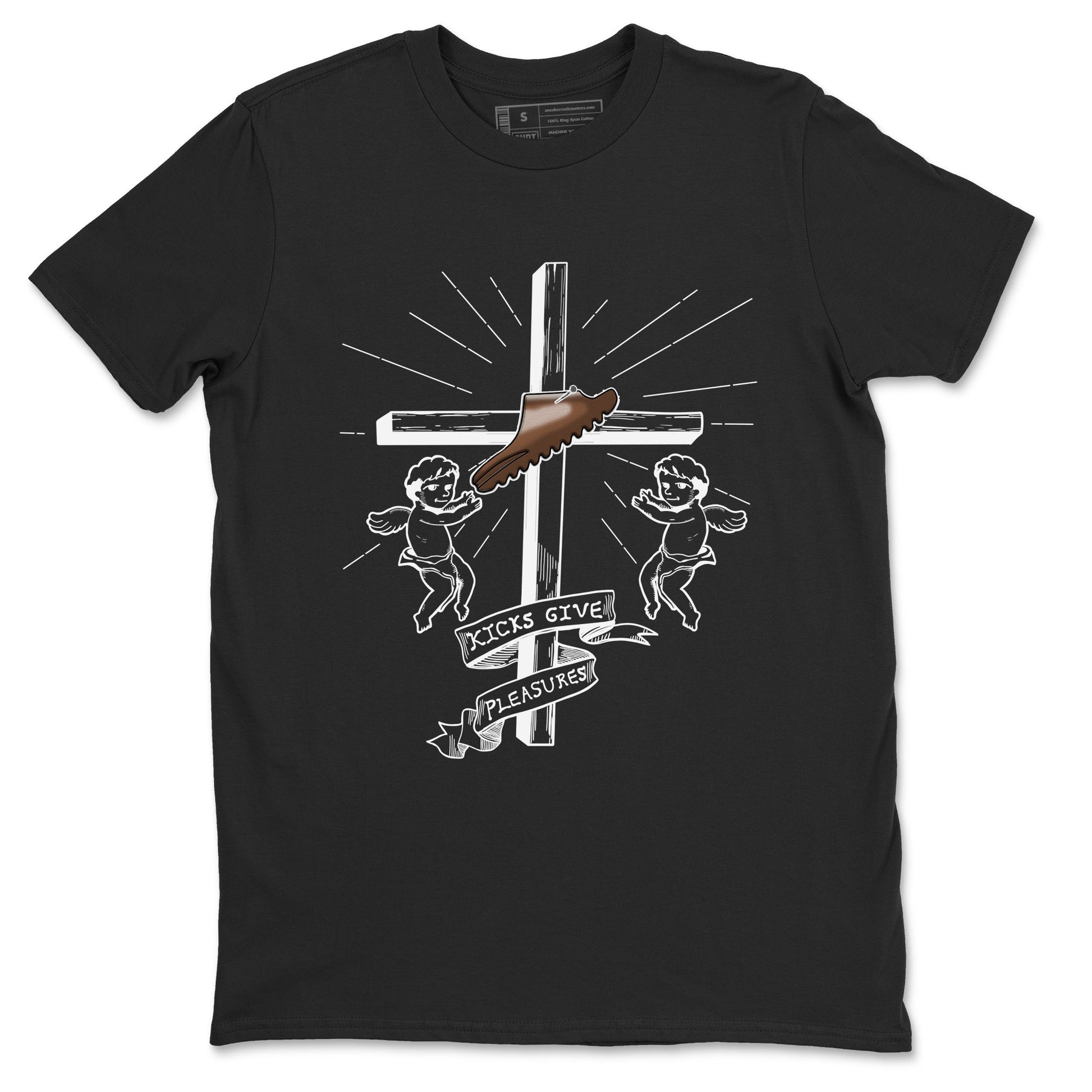 Yeezy Slide Flax shirts to match jordans Kicks Give You Pleasures sneaker match tees Yeezy Slide Flax SNRT Sneaker Tees streetwear brand Black 2 unisex cotton tee