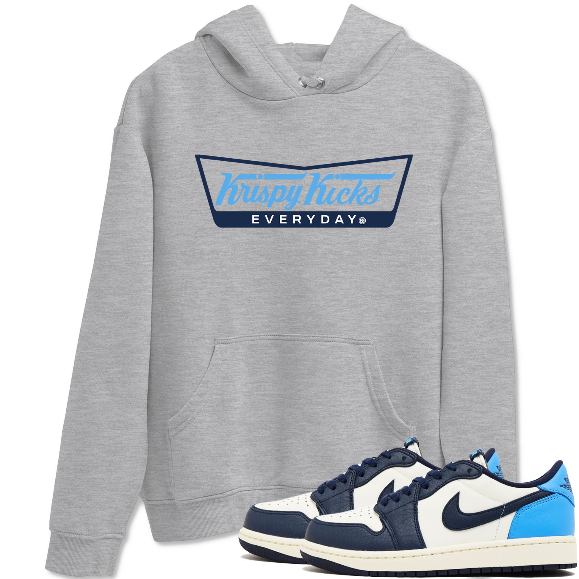 1s Obsidian shirts to match jordans krispy Kicks shirts to match Jordans AJ1 Retro Low OG Obsidian match shoes to clothes SNRT Sneaker Tees unisex cotton Heather Grey 1 shirts