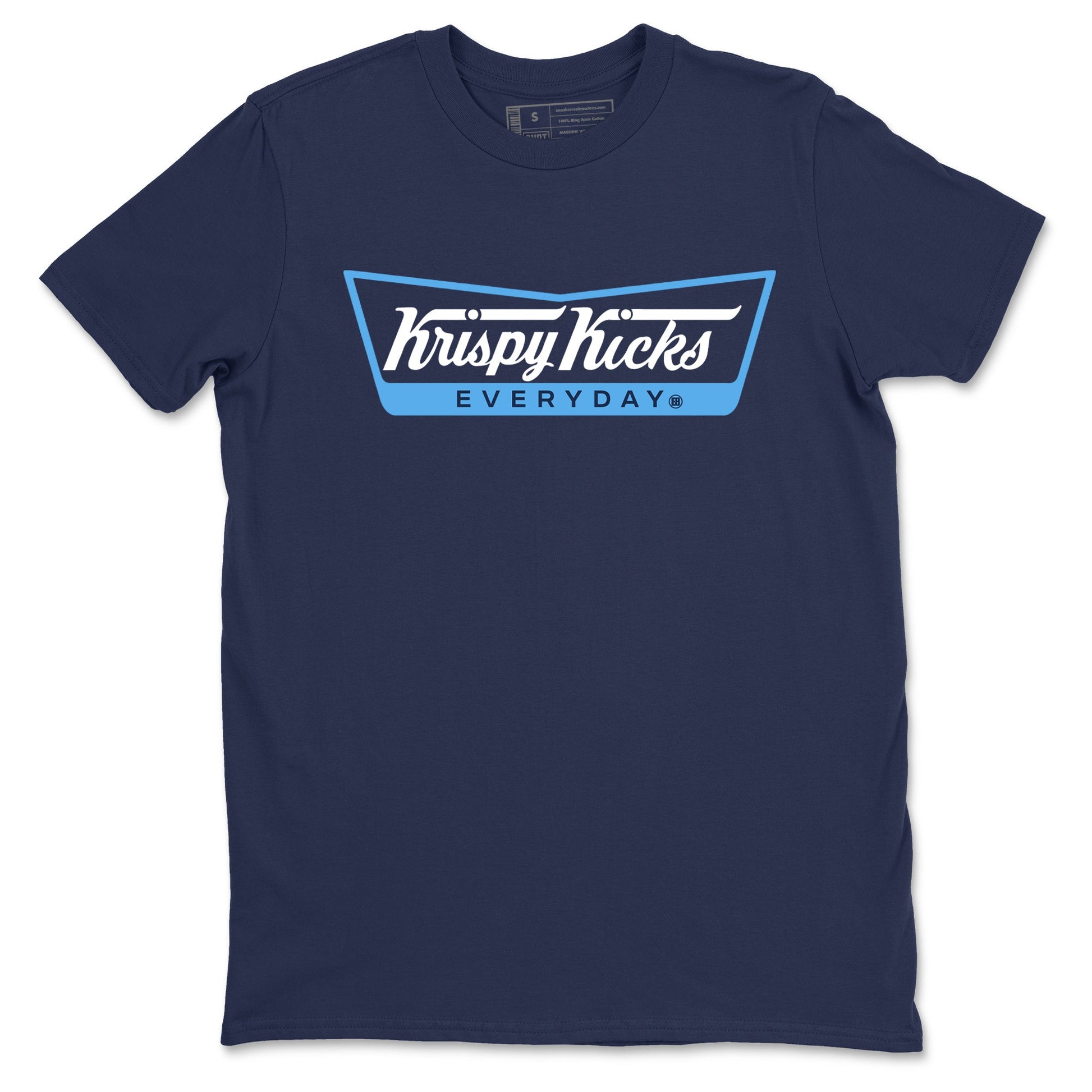 1s Obsidian shirts to match jordans krispy Kicks shirts to match Jordans AJ1 Retro Low OG Obsidian match shoes to clothes SNRT Sneaker Tees unisex cotton Navy 2 shirts