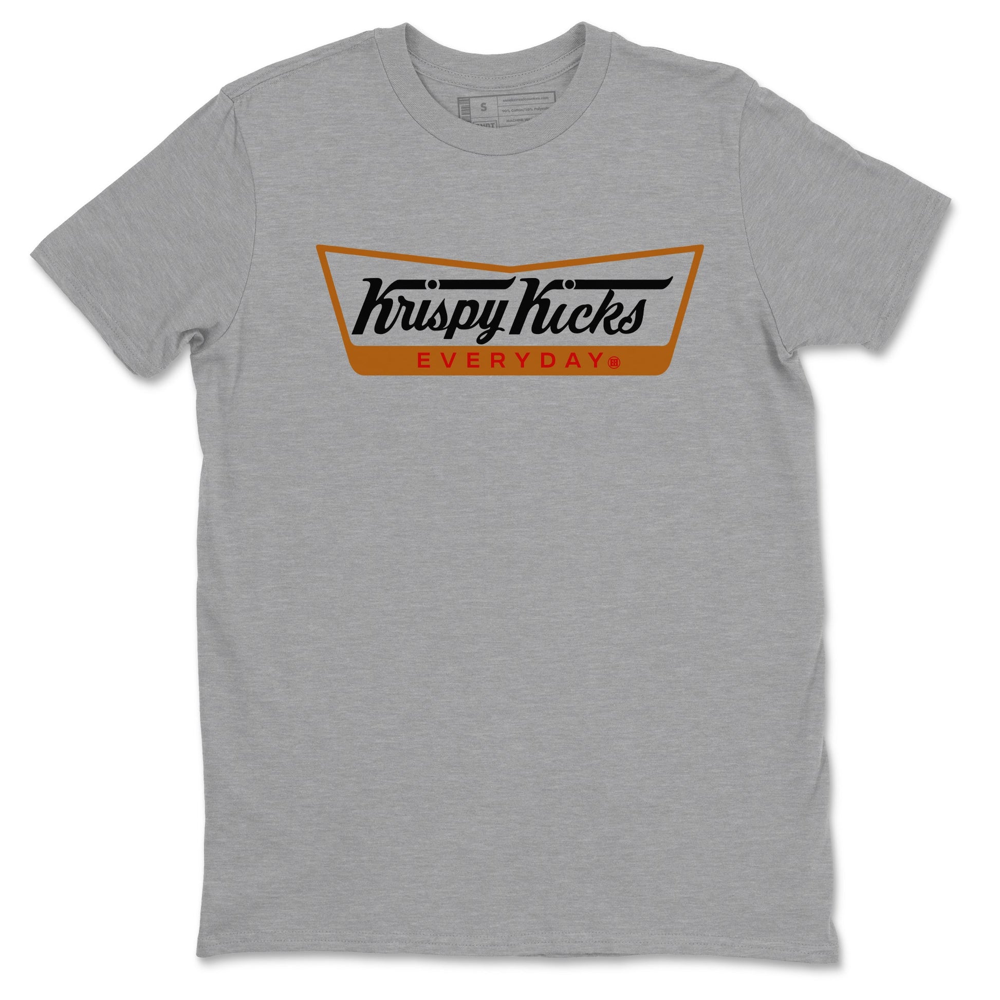 5s Archaeo Brown shirts to match jordans Krispy Kicks sneaker match tees Air Jordan 5 Archaeo Brown SNRT Sneaker Release Tees unisex cotton Heather Grey 2 crew neck shirts
