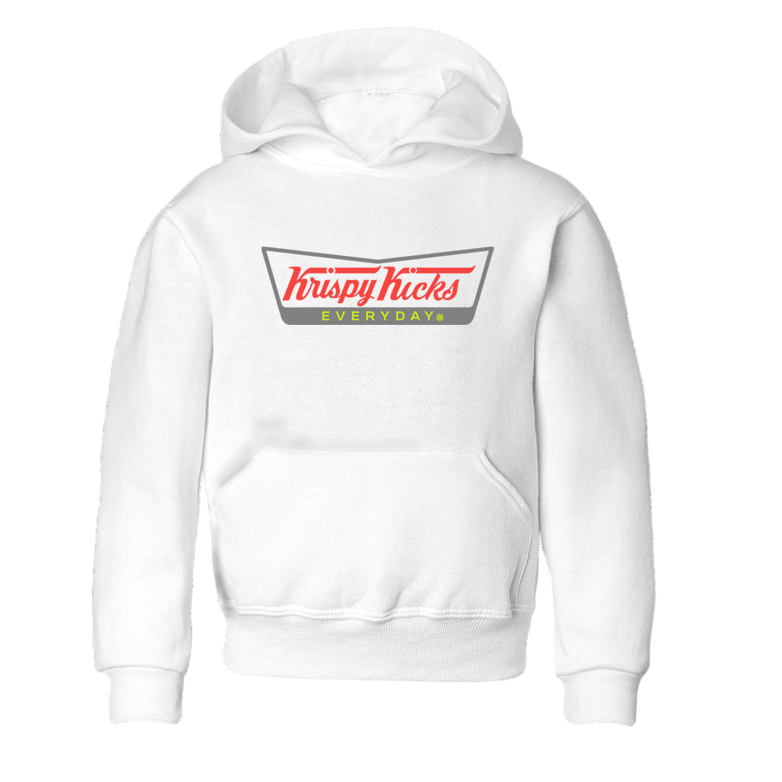 Sneaker Threads – Sneaker Tees To Match Air Max 90 Spruce Aura and Ghost Green – Krispy Kicks Youth Graphic Tee White 2. Perfect for Jordan releases 2025 colorways.