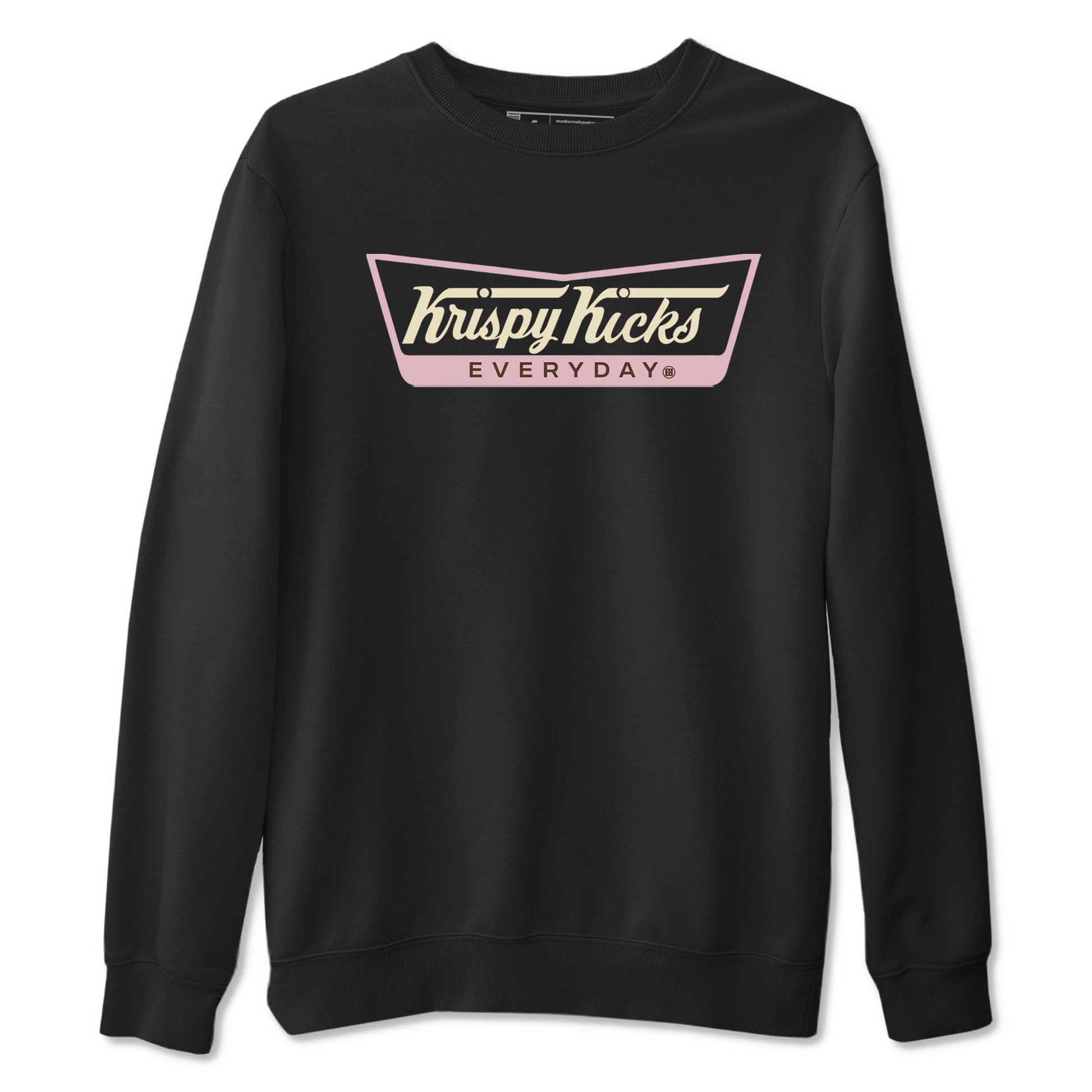 Dunk Cacao Wow And Pink Foam shirts to match jordans Krispy Kicks sneaker match tees Dunk Cacao Wow And Pink Foam SNRT Sneaker Tees streetwear brand Black 2 unisex cotton tee