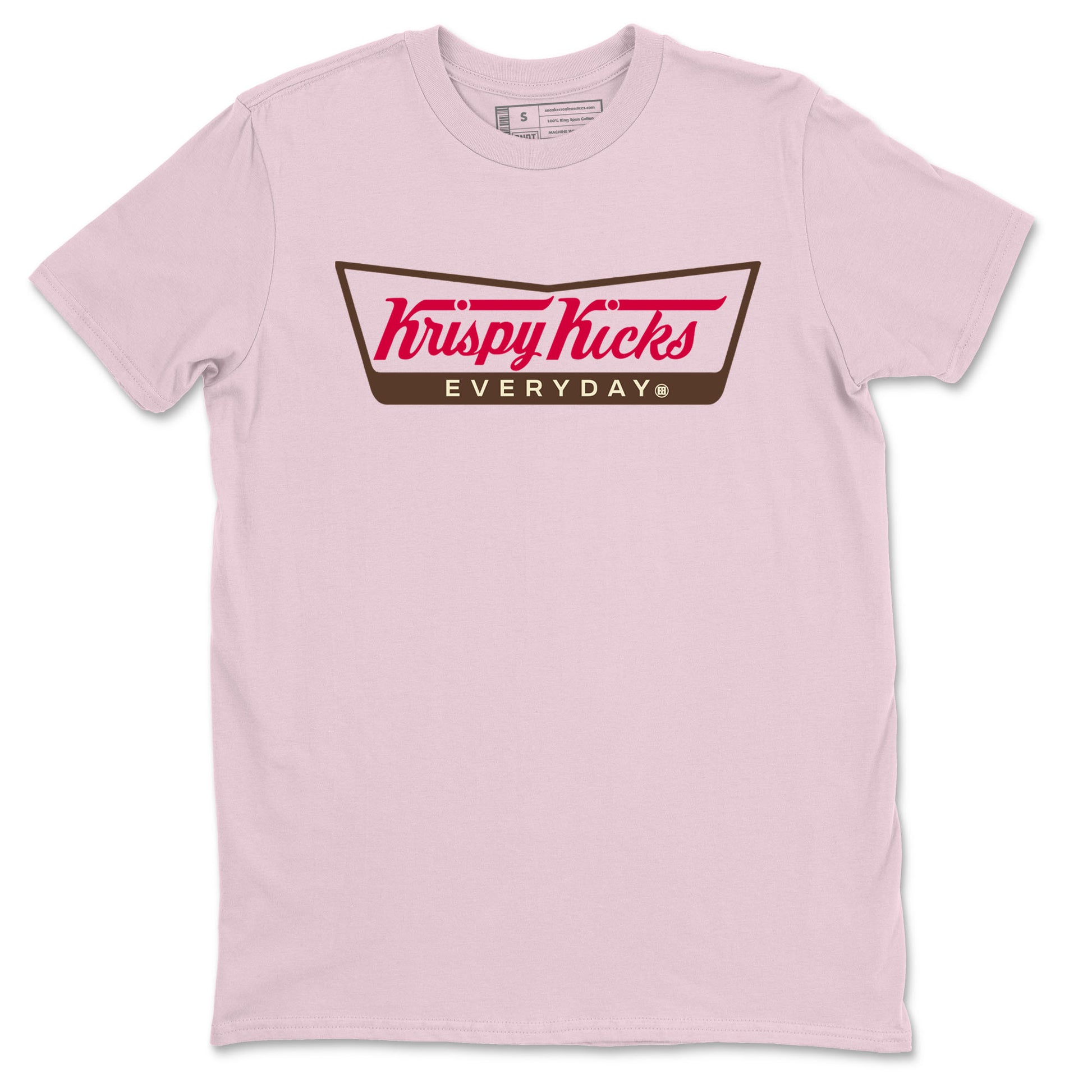 Dunk Cacao Wow And Pink Foam shirts to match jordans Krispy Kicks sneaker match tees Dunk Cacao Wow And Pink Foam SNRT Sneaker Tees streetwear brand Pink 2 unisex cotton tee