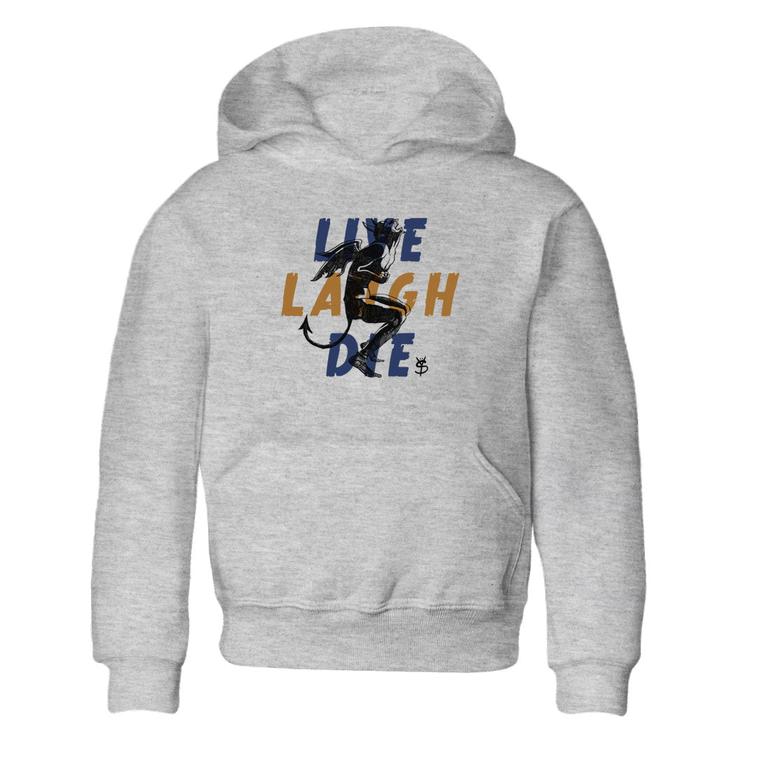 13s Midnight Navy shirts to match jordans Laughing Devil unique Halloween sneaker tee Air Jordan 13 Midnight Navy SNRT Sneaker Release Tees Youth Baby Heather Grey 2 crew neck shirts