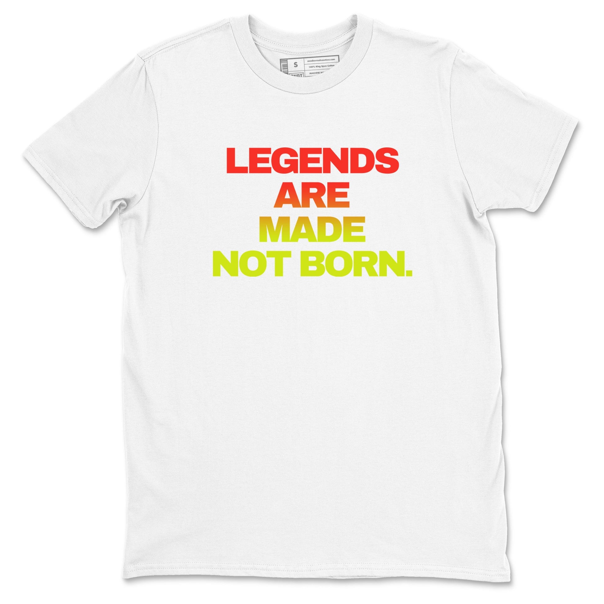 Sneaker Threads – Sneaker Tees To Match Nike JA 3 Under The Christmas Tree – Legends Are Made Not Born Graphic Tee White 2. Perfect for Jordan releases 2025 colorways. PerfecPerfect for Ja Morant sneaker releases and Christmas 2025 colorways.