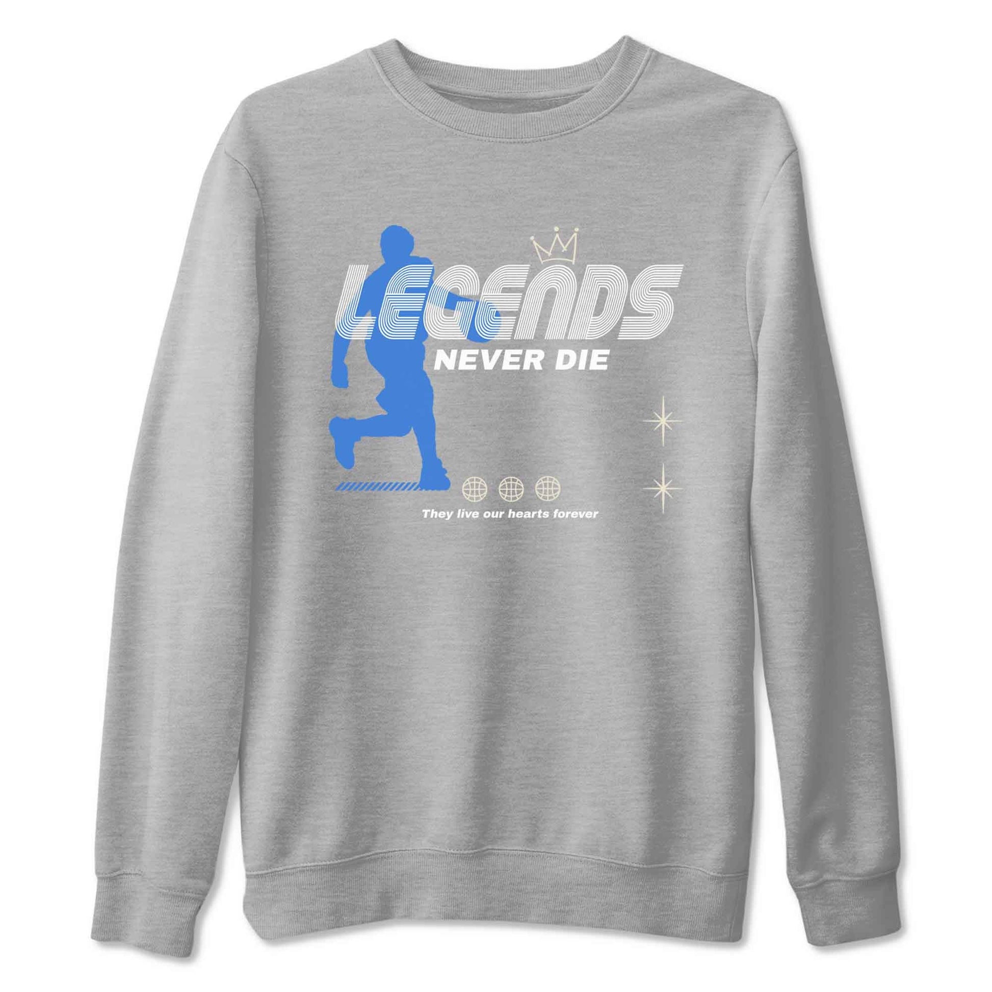 3s Lucky Shorts shirts to match jordans Legends Never Die best t shirts to wear with jordans Air Jordan 3 Lucky Shorts match shoes to clothes SNRT Sneaker Tees unisex cotton Heather Grey 2 shirts