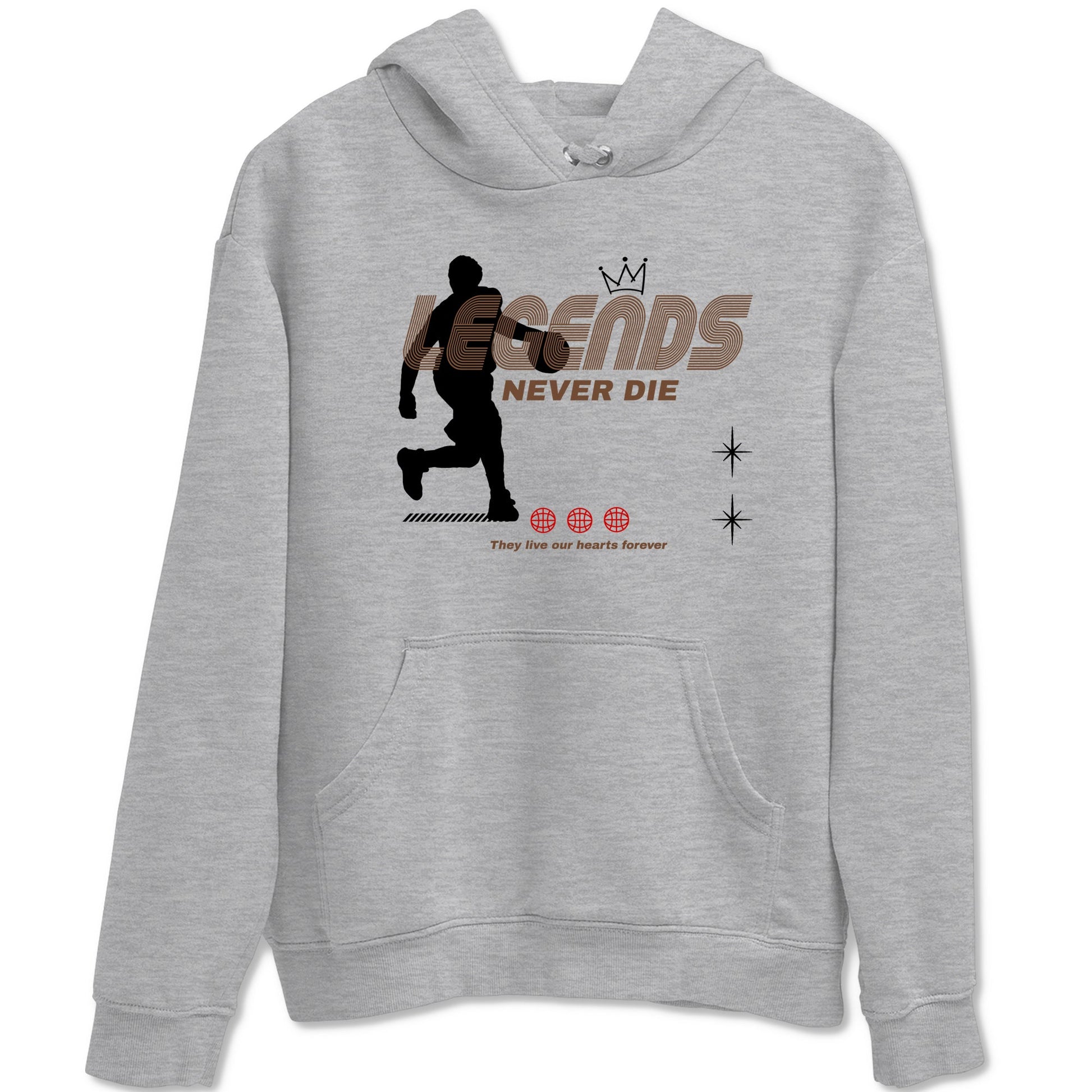 9s Olive shirts to match jordans Legends Never Die sneaker match tees Air Jordan 9 Olive match shoes to clothes SNRT Sneaker Tees unisex cotton Heather Grey 2 shirts