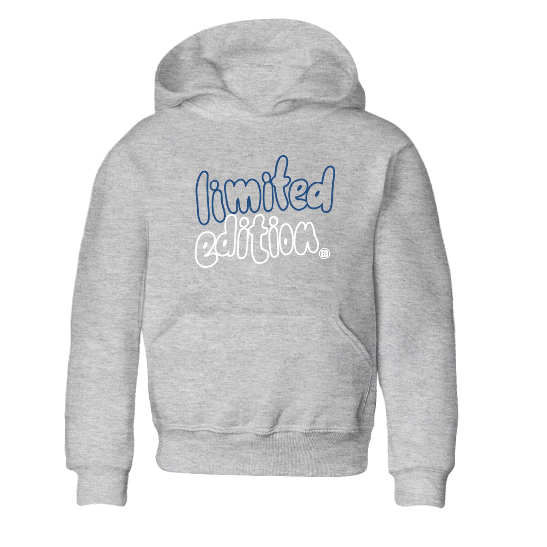 Sneaker match tees – Sneaker Tees To Match Air Jordan 12 French Blue Shoes – Limited Edition Kids T-Shirt Heather Grey 2