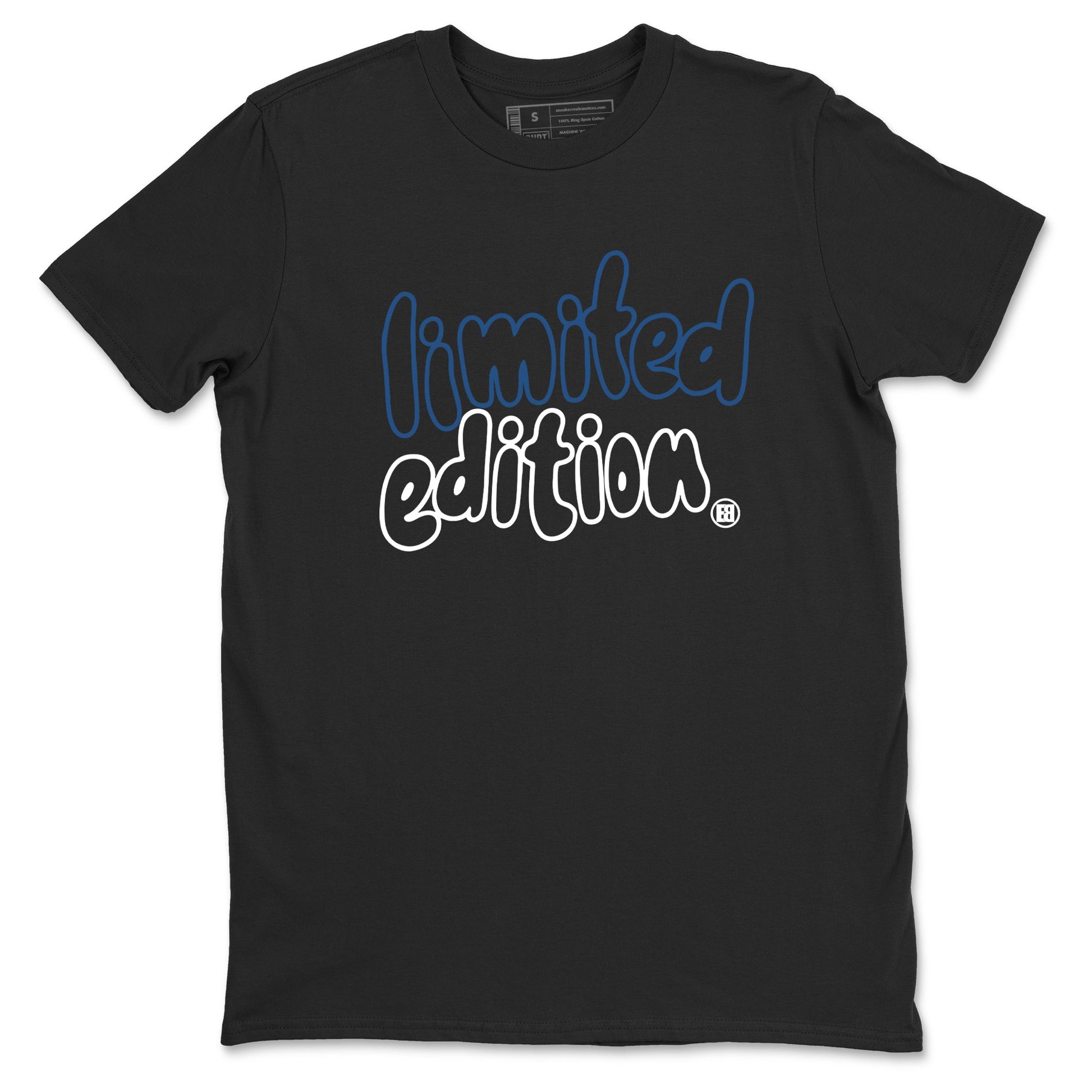 Sneaker match tees – Sneaker Tees To Match Air Jordan 12 French Blue Shoes – Limited Edition Tee Black 2