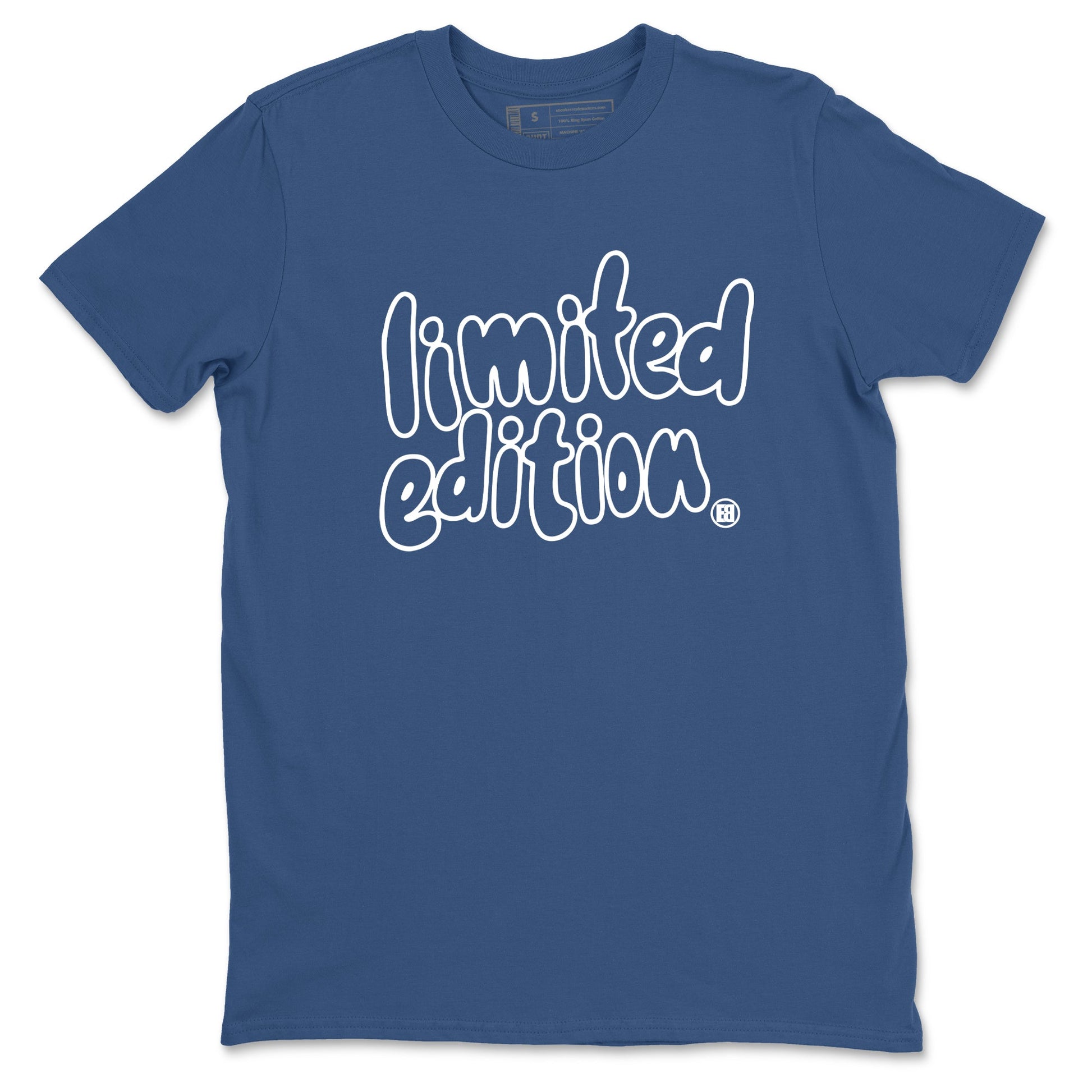 Sneaker match tees – Sneaker Tees To Match Air Jordan 12 French Blue Shoes – Limited Edition Tee Denim Blue 2