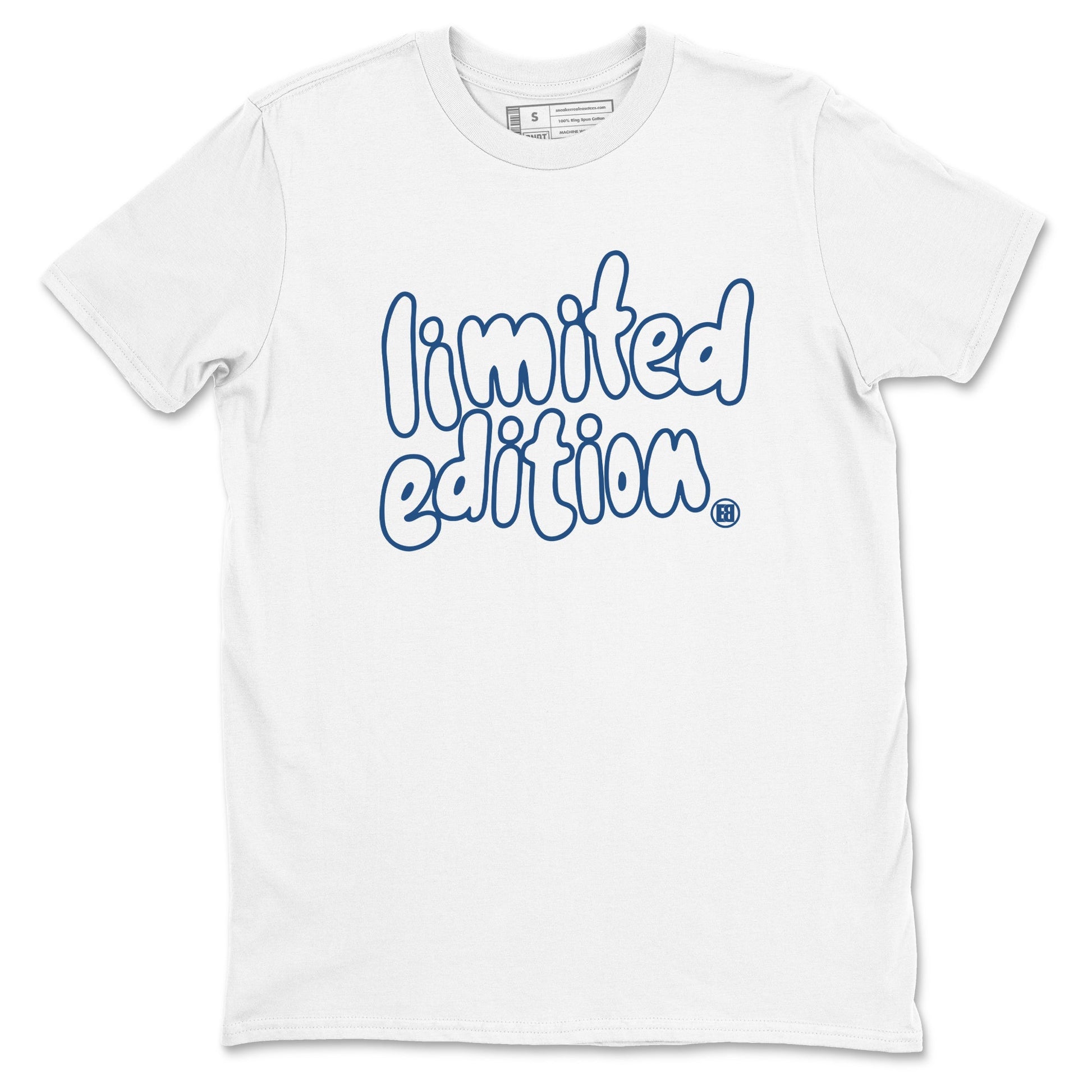 Sneaker match tees – Sneaker Tees To Match Air Jordan 12 French Blue Shoes – Limited Edition Tee White 2