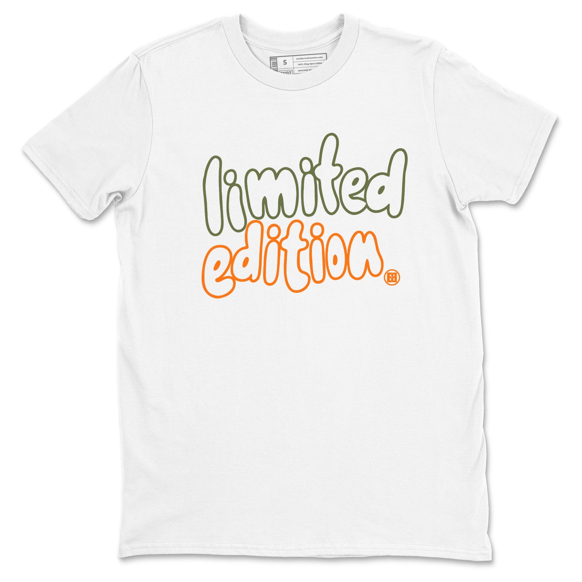 Sneaker match tees – Sneaker Tees To Match Undefeated inspired colorways Air Jordan 4 OG Olive Shoes – Limited Edition Tee White 2