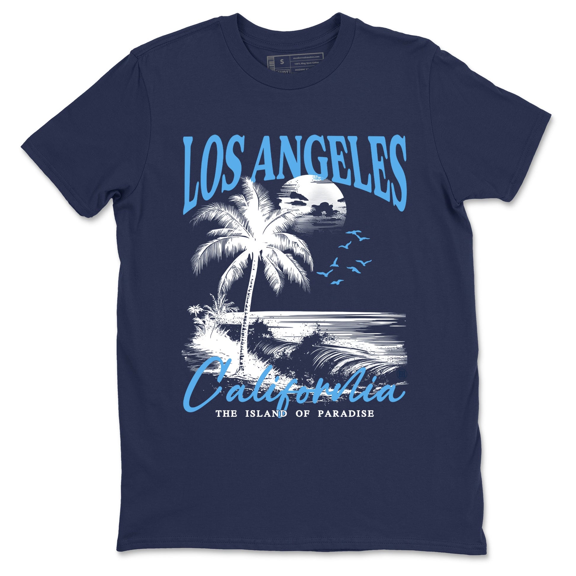 1s Obsidian shirts to match jordans Los Angeles California shirts to match Jordans AJ1 Retro Low OG Obsidian match shoes to clothes SNRT Sneaker Tees unisex cotton Navy 2 shirts