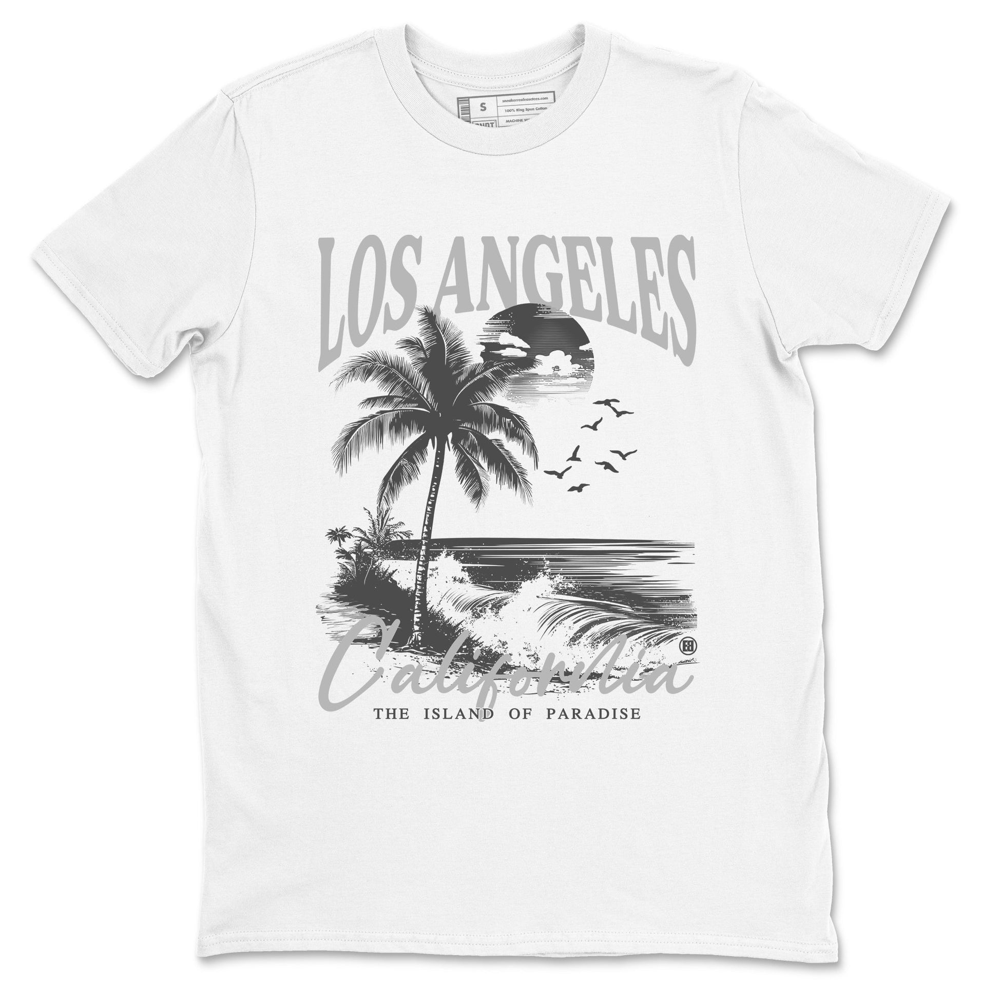 9s Cool Grey shirts to match jordans Los Angeles California best t shirts to wear with jordans AJ 9 Retro Cool Grey match shoes to clothes SNRT Sneaker Tees unisex cotton White 2 shirts
