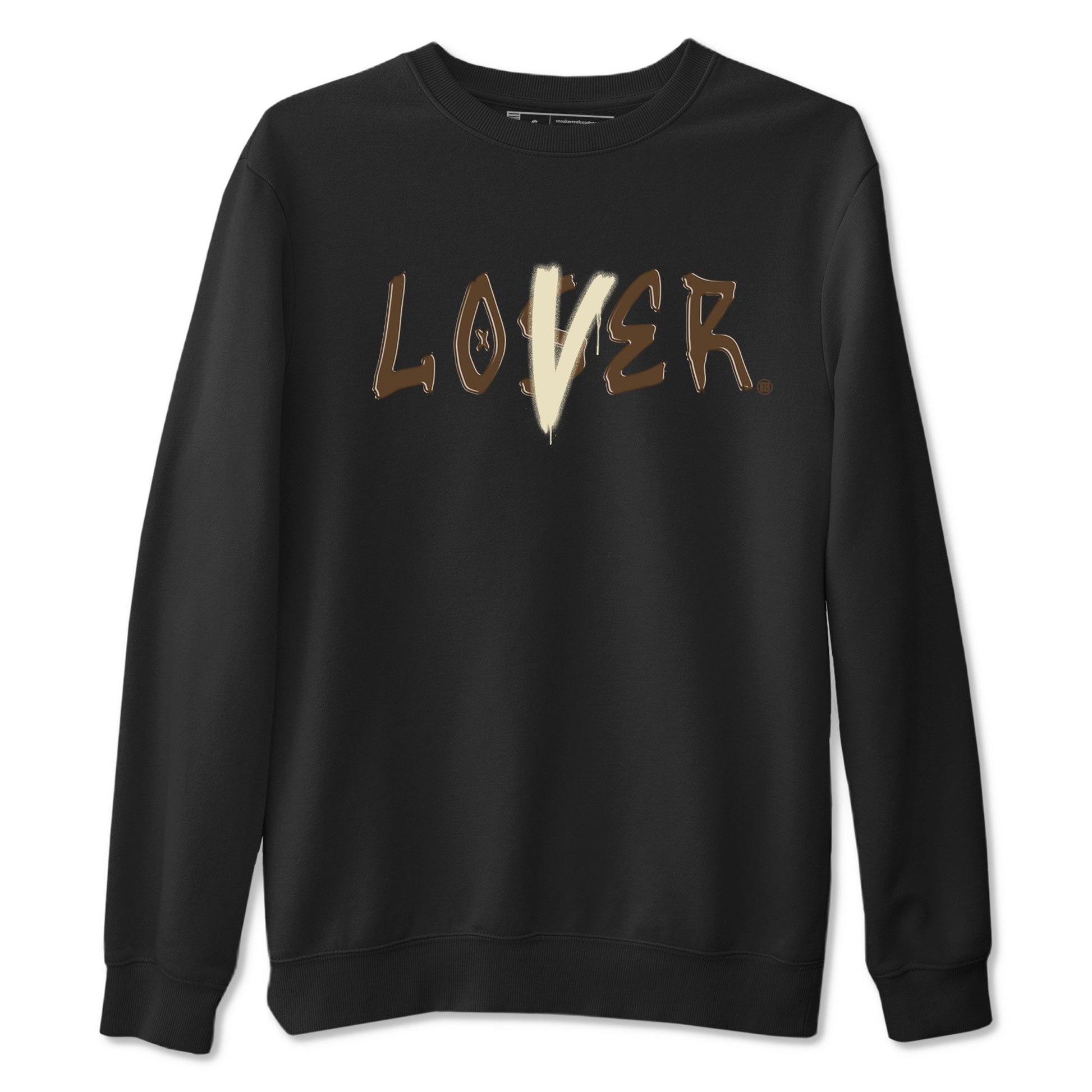 1s Mocha shirts to match jordans Loser Lover sneaker match tees Air Jordan 1 Low Mocha SNRT Sneaker Release Tees unisex cotton Black 2 crew neck shirts