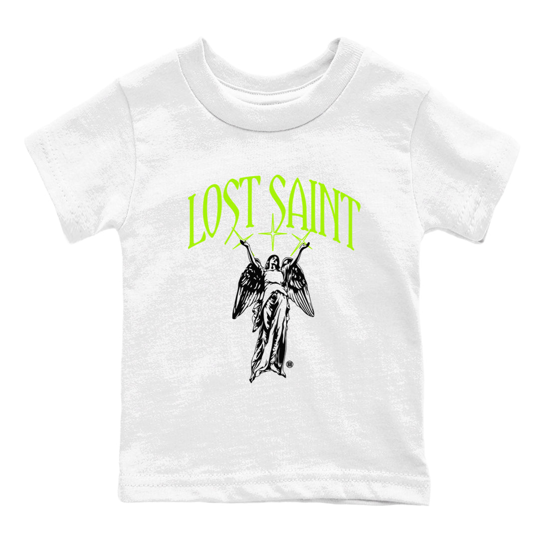 Air Force 1 Volt shirts to match jordans Lost Saint graphic tees Air Force 1 Volt t shirts to match sneakers SNRT Sneaker Tees Youth Baby White 2 tee