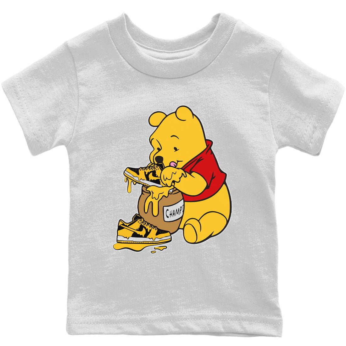 Love Honey Kids Tops - Dunk Championship Goldenrod - SNRT Sneaker Tee