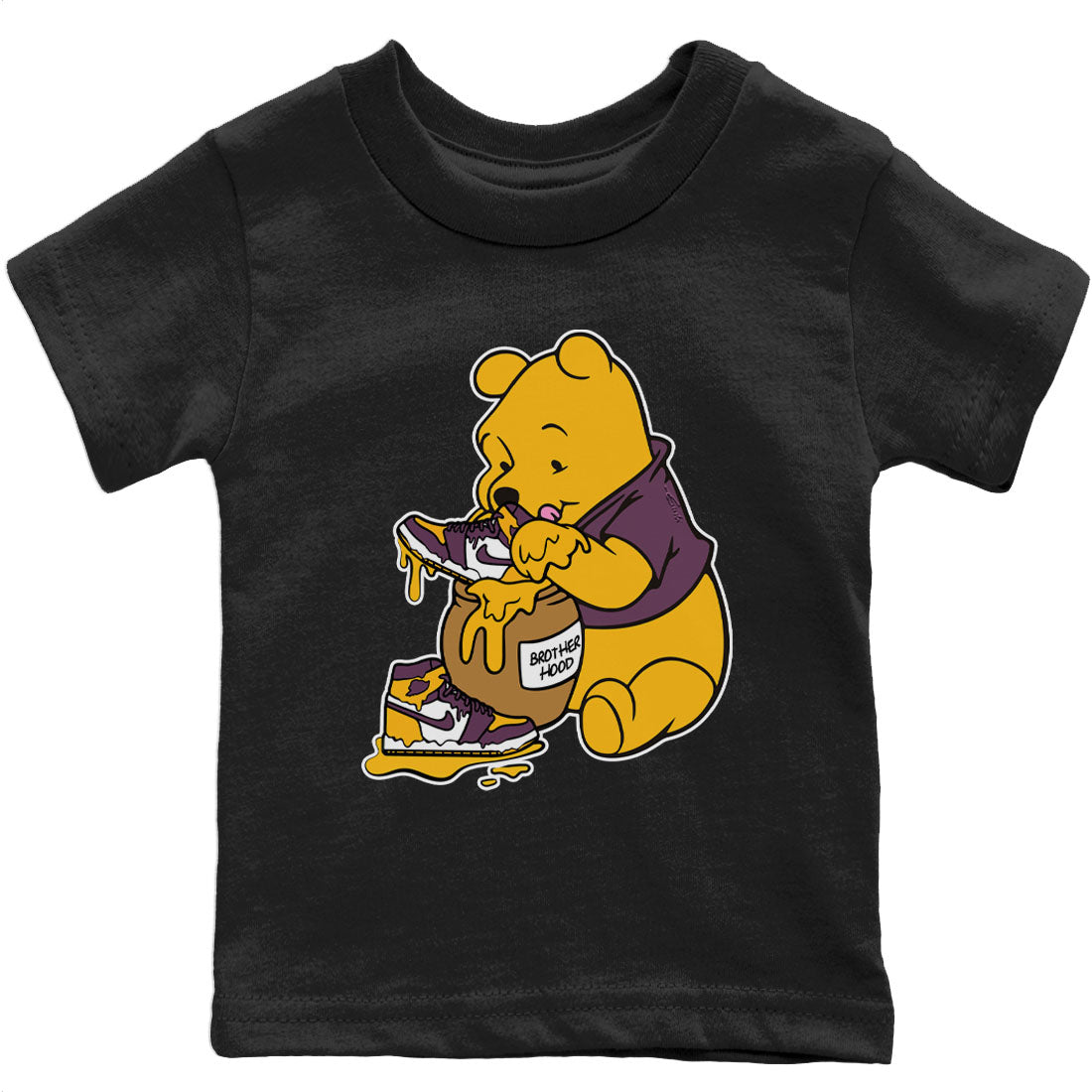 Love Honey Kids Tops - Air Jordan 1 Brotherhood - SNRT Sneaker Tee