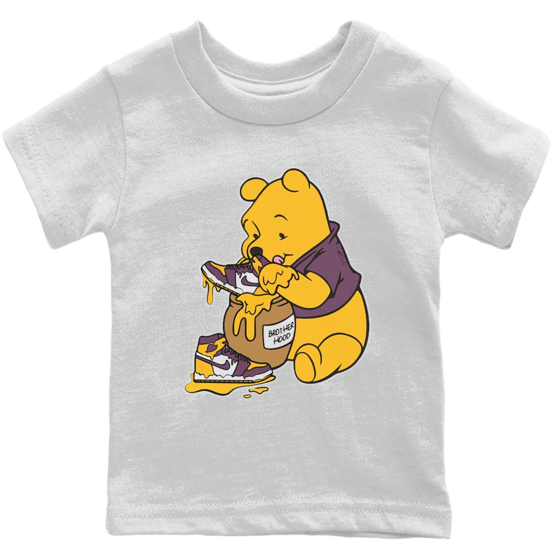 Love Honey Kids Tops - Air Jordan 1 Brotherhood - SNRT Sneaker Tee