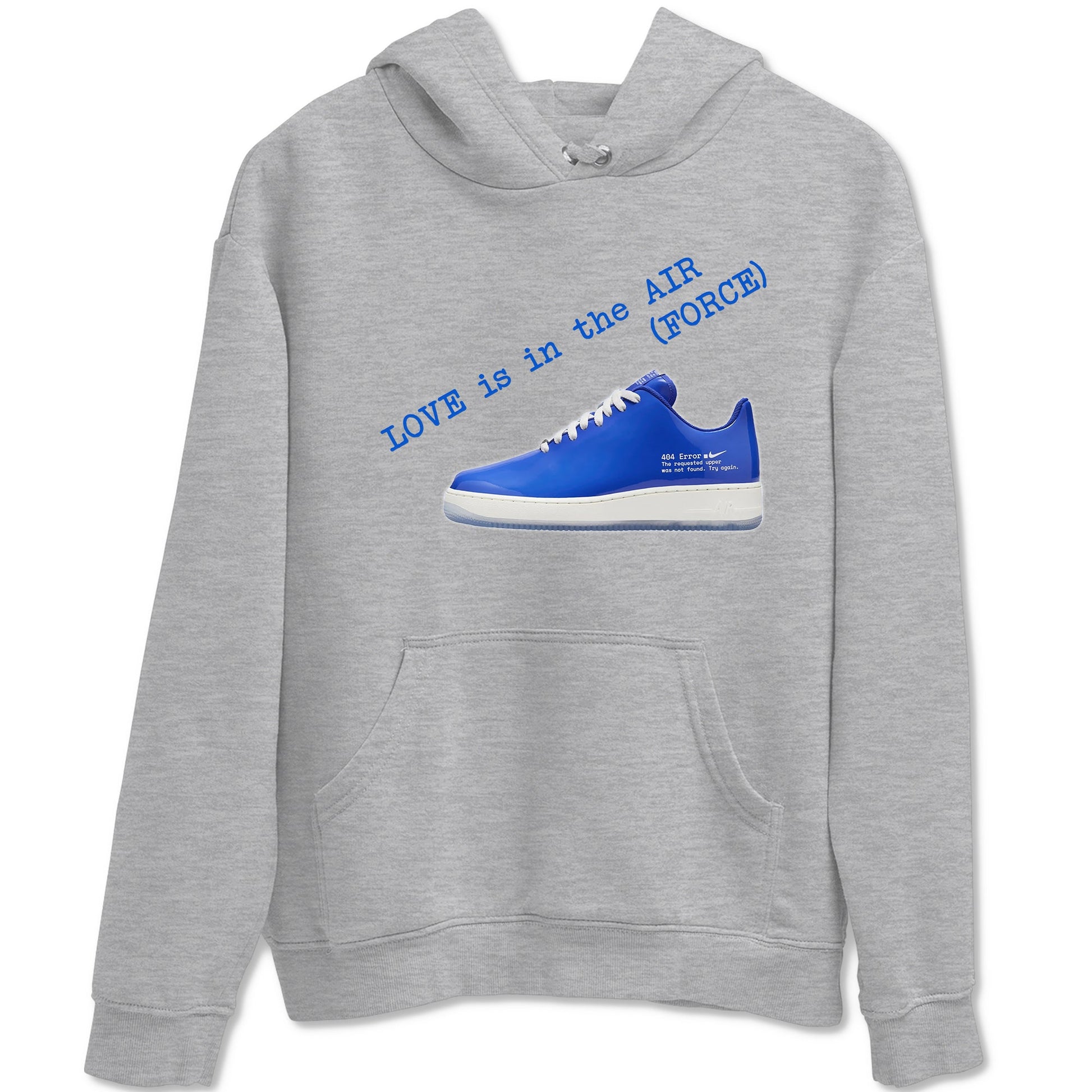 Air Force 1 404 Error shirt to match jordans Love Is In The Air sneaker tees Air Force 1 404 Error SNRT Sneaker Release Tees unisex cotton Heather Grey 2 crew neck shirt