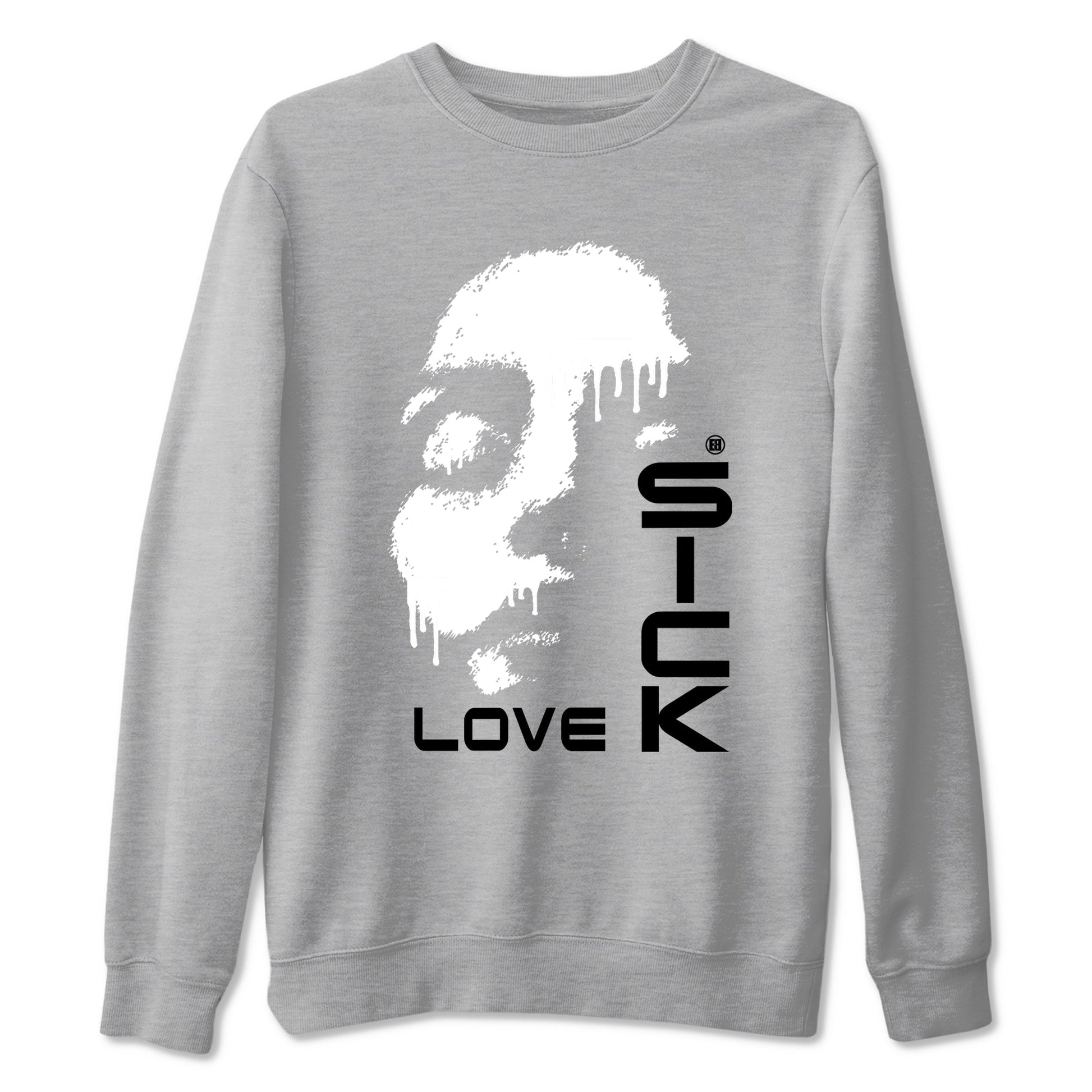 12s Black Wolf Grey shirts to match jordans Love Sick sneaker match tees Air Jordan 12 Barons match shoes to clothes SNRT Sneaker Tees unisex cotton Heather Grey 2 shirts