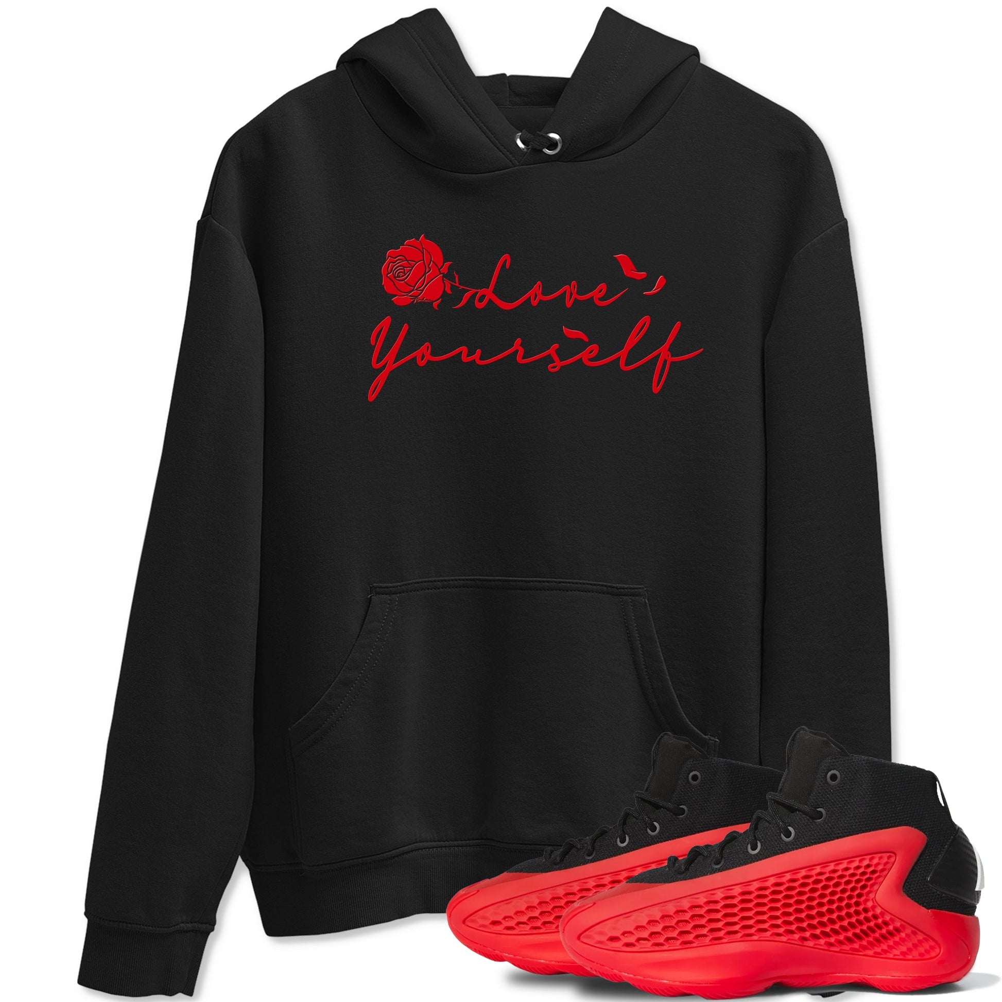 AE 1 Bred shirts to match jordans Love Yourself sneaker match tees AE 1 Bred match shoes to clothes SNRT Sneaker Tees unisex cotton Black 1 shirts