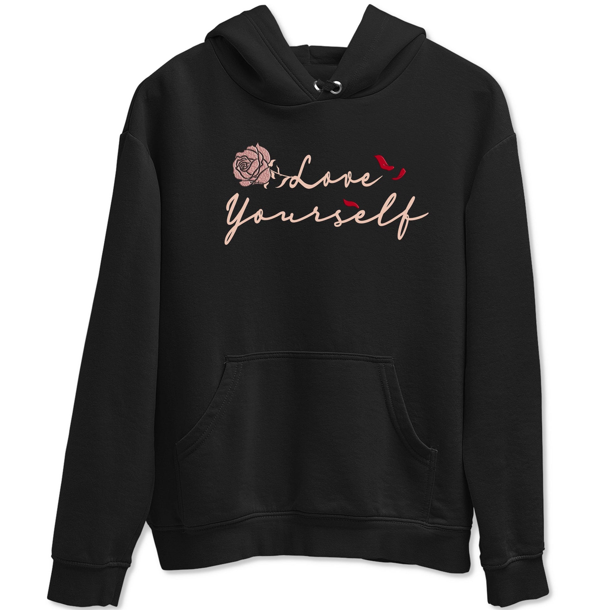 Air Jordan 3 Valentine's Day shirts to match jordans Love Yourself graphic tee Valentines Day best t-shirts to wear with jordans SNRT Sneaker Tees unisex cotton Black 2 shirts