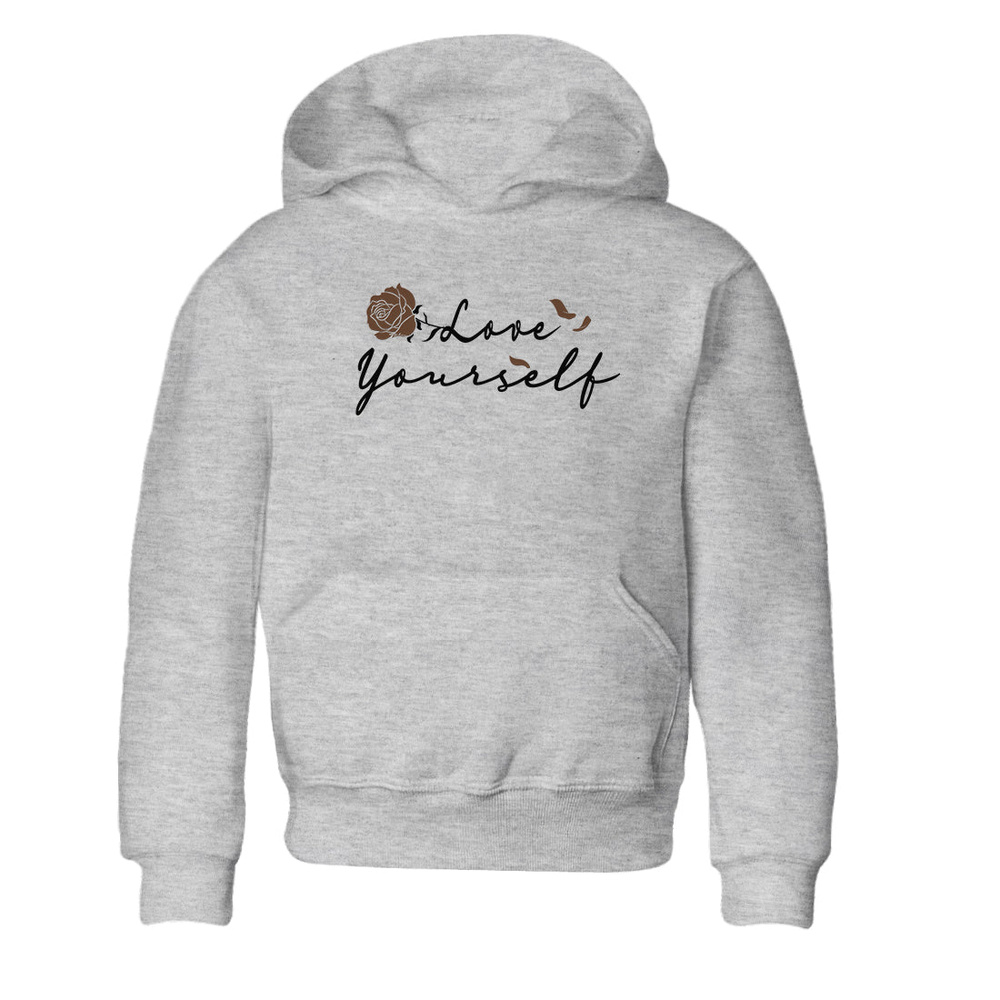 Yeezy Slide Flax shirts to match jordans Love Yourself sneaker match tees Yeezy Slide Flax SNRT Sneaker Tees streetwear brand Baby and Youth Heather Grey 2 cotton tee
