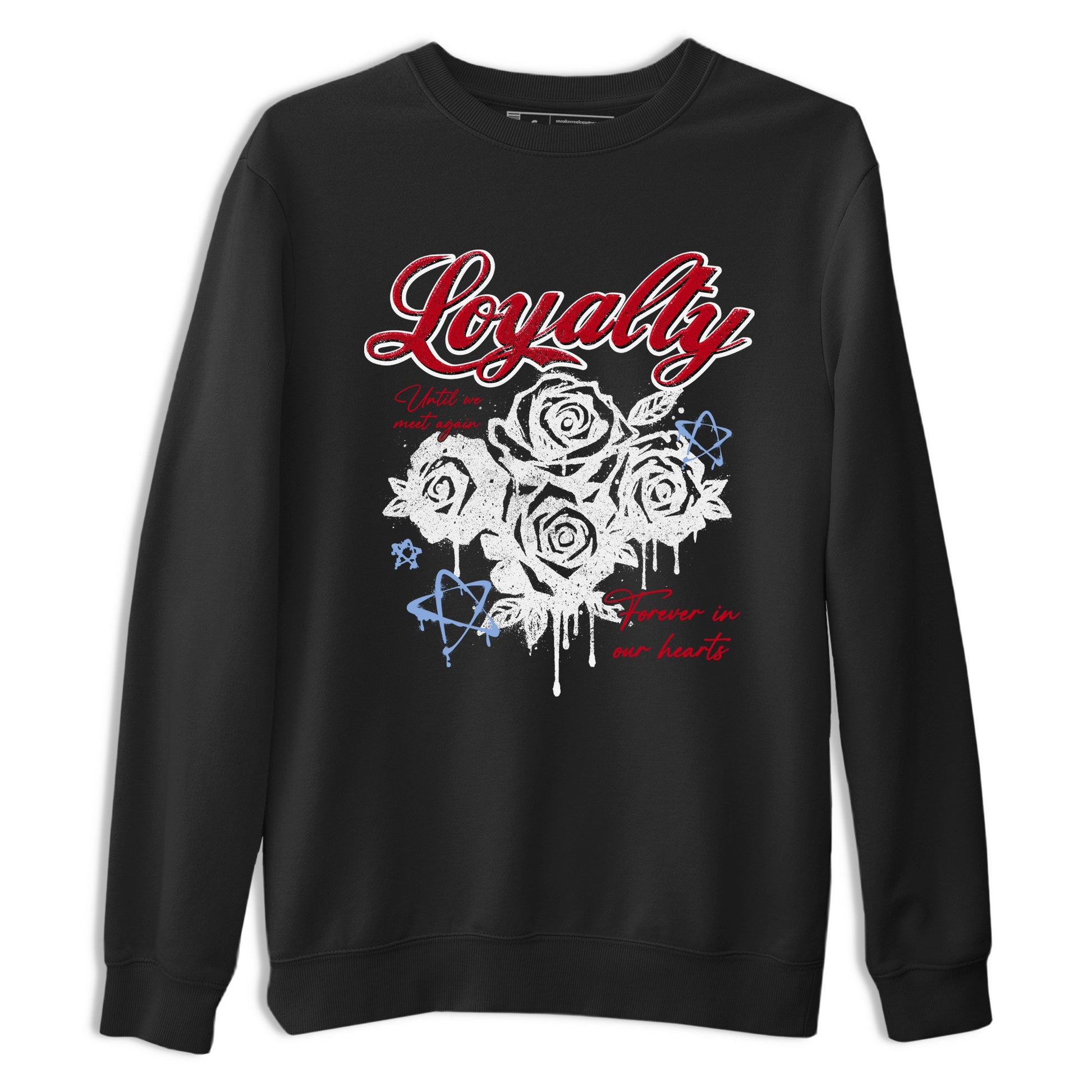 Sneaker match tees – Sneaker Tees To Match Air Jordan 5 Fire Red Shoes – Loyalty Tee Black 2