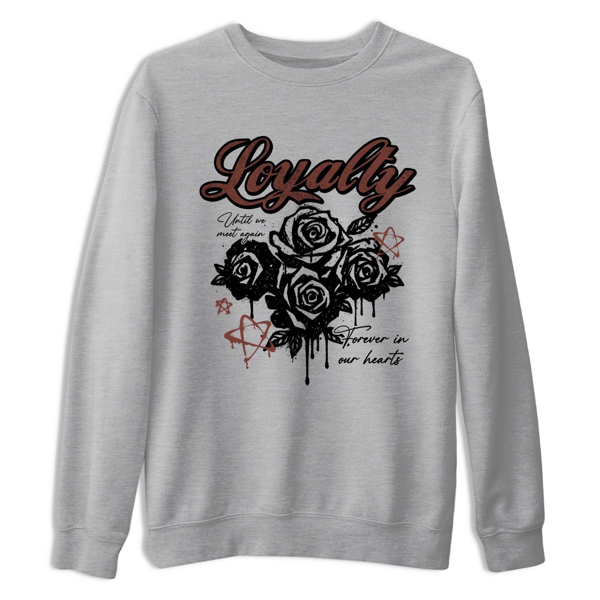 Sneaker match tees – Sneaker Tees To Match Dunk Low Football Shoes – Loyalty Tee Heather Grey 2