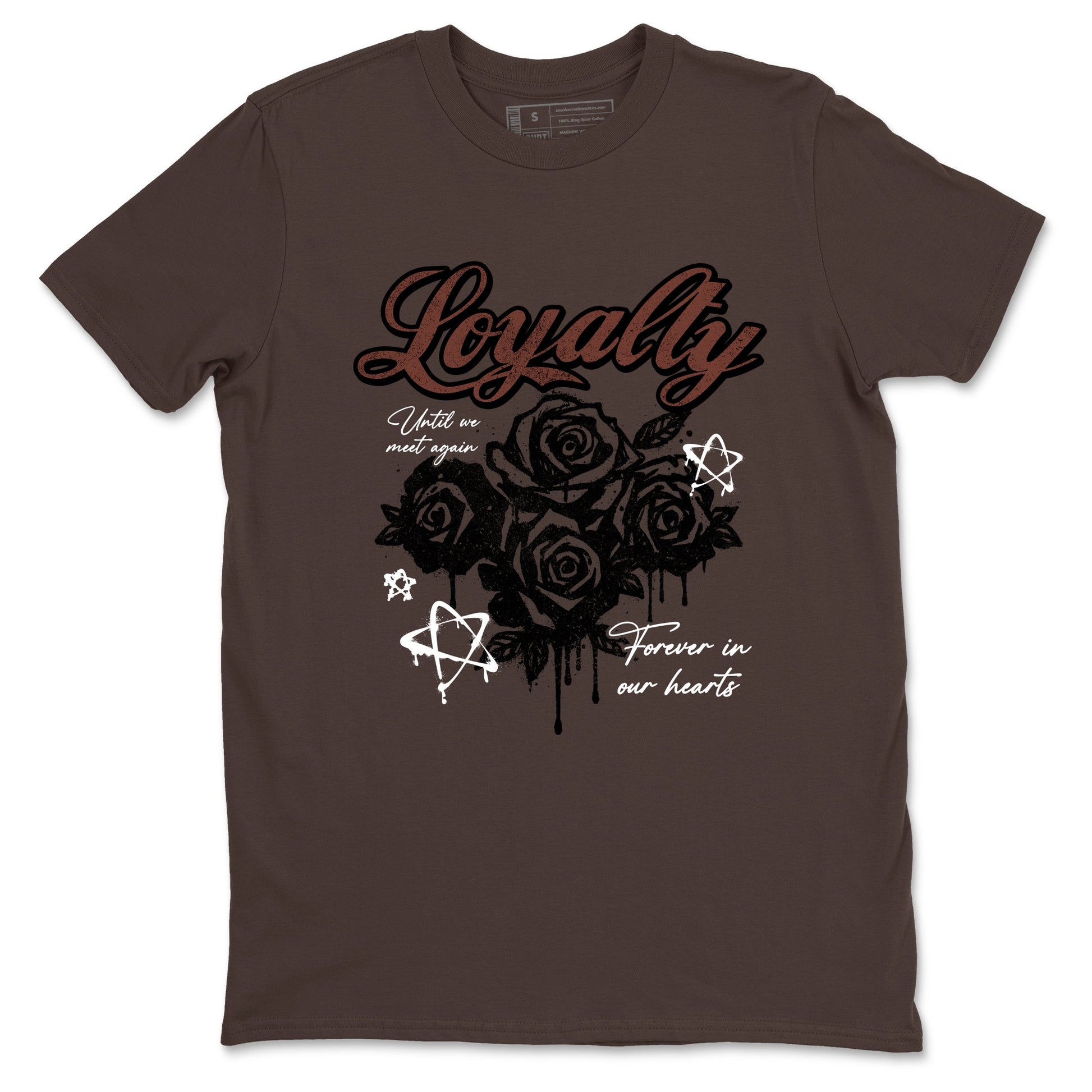 Sneaker match tees – Sneaker Tees To Match Dunk Low Football Shoes – Loyalty Tee Dark Chocolate 2