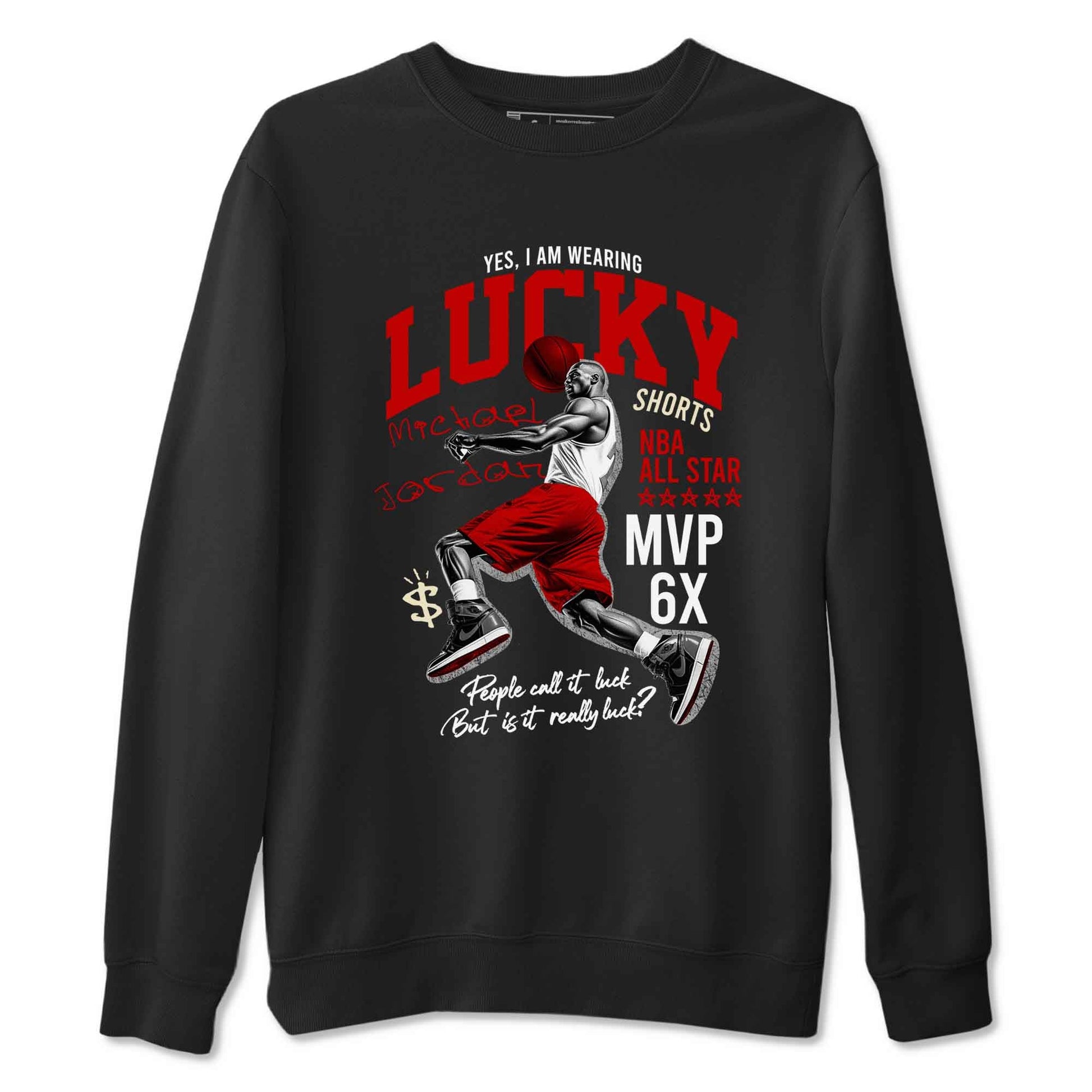 1s Black Toe Reimagined shirts to match jordans Lucky Player best t shirts to wear with jordans AJ1 High OG Black Toe Reimagined match shoes to clothes SNRT Sneaker Tees unisex cotton Black 2 shirts