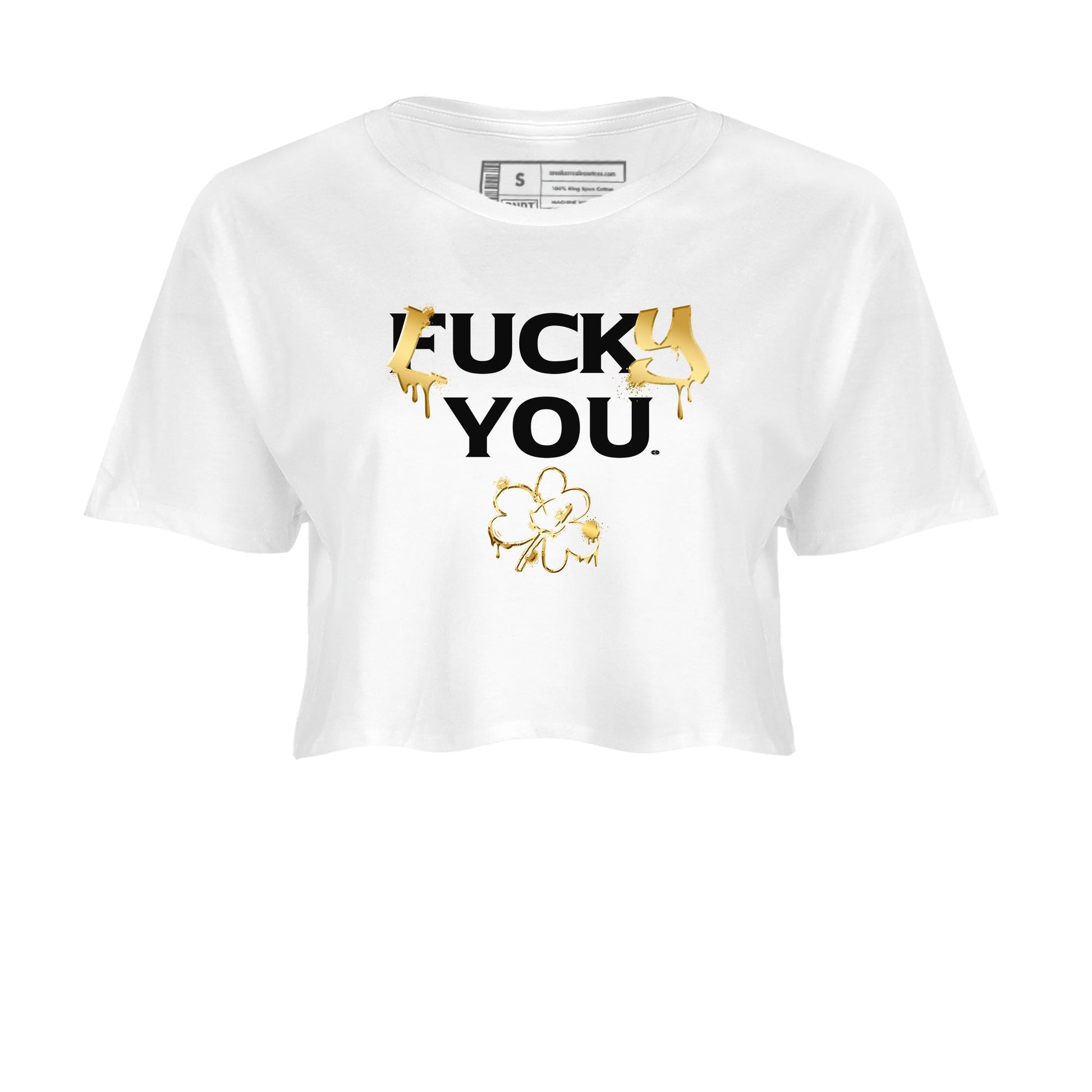 1s Black Metallic Gold shirts to match jordans Lucky You sneaker match tees Air Jordan 1 Black Metallic Gold SNRT Sneaker Release Tees unisex cotton White 2 Crop Shirts