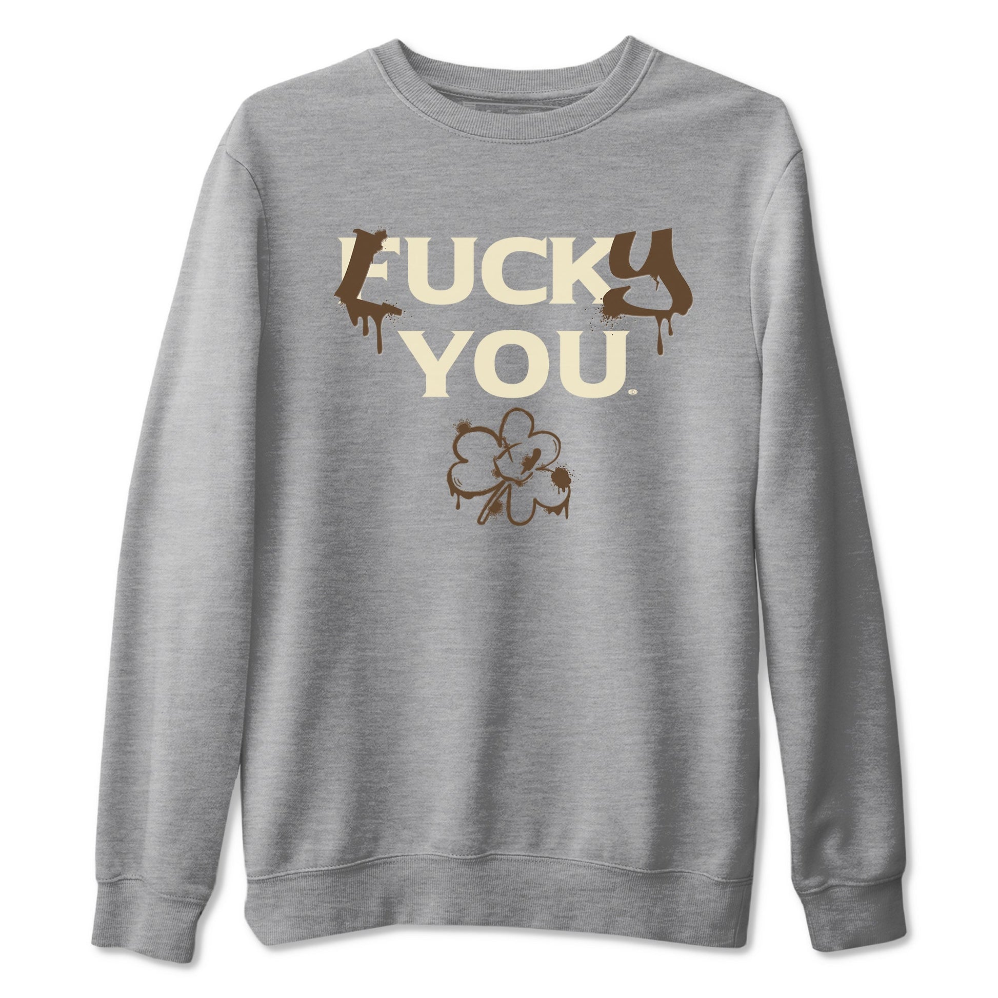 1s Mocha shirts to match jordans Lucky You sneaker match tees Air Jordan 1 Mocha match shoes to clothes SNRT Sneaker Tees unisex cotton Heather Grey 2 shirts