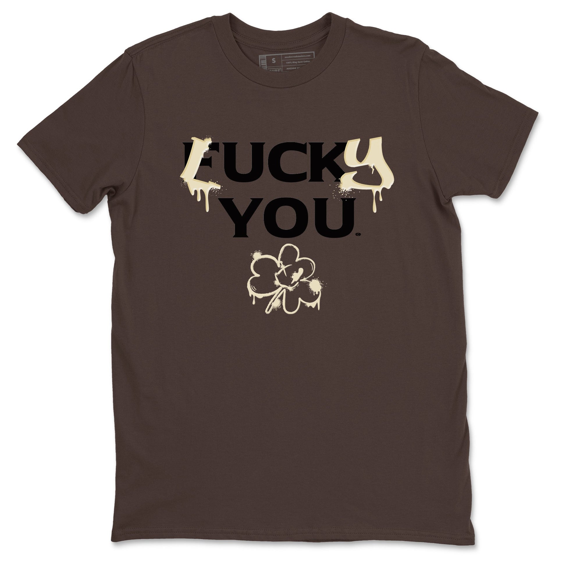 1s Mocha shirts to match jordans Lucky You sneaker match tees Air Jordan 1 Mocha match shoes to clothes SNRT Sneaker Tees unisex cotton Dark Chocolate 2 shirts