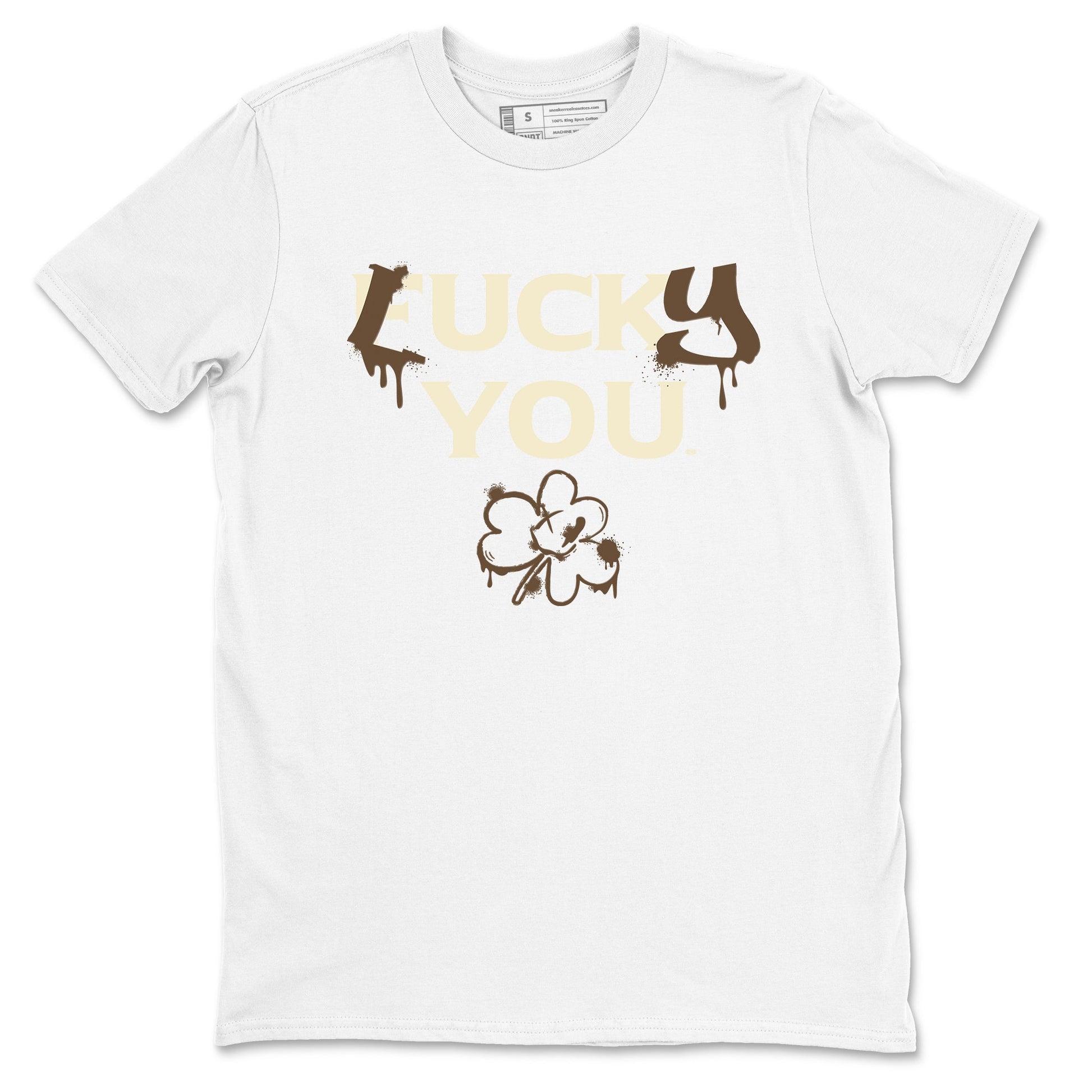 1s Mocha shirts to match jordans Lucky You sneaker match tees Air Jordan 1 Mocha match shoes to clothes SNRT Sneaker Tees unisex cotton White 2 shirts