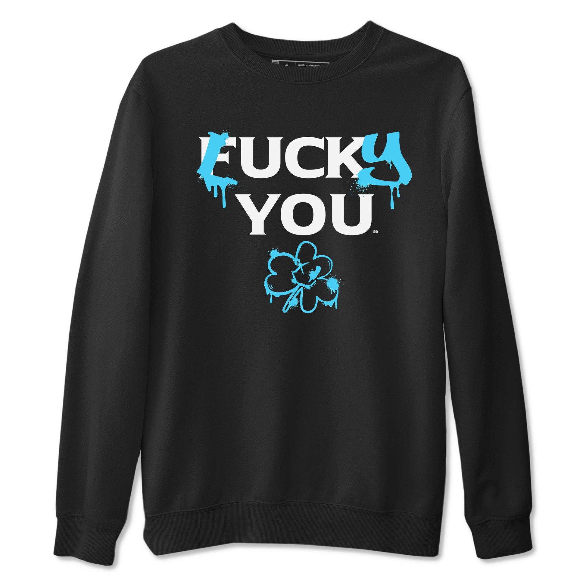 9s Powder Blue shirt to match jordans Lucky You sneaker tees Air Jordan 9 Powder Blue Streetwear Brand SNRT Sneaker Release Tees unisex cotton Black 2 crew neck shirt