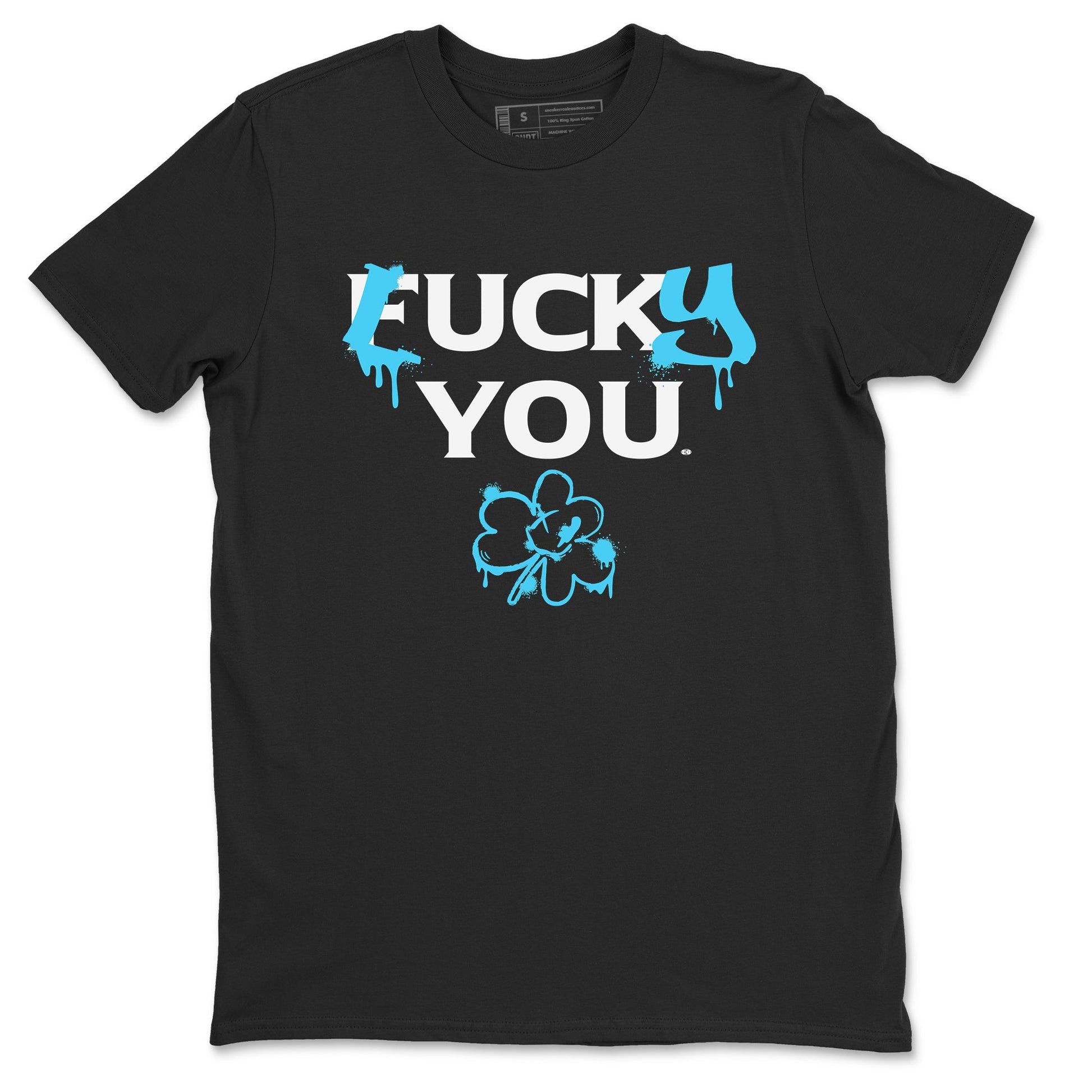 9s Powder Blue shirt to match jordans Lucky You sneaker tees Air Jordan 9 Powder Blue Streetwear Brand SNRT Sneaker Release Tees unisex cotton Black 2 crew neck shirt