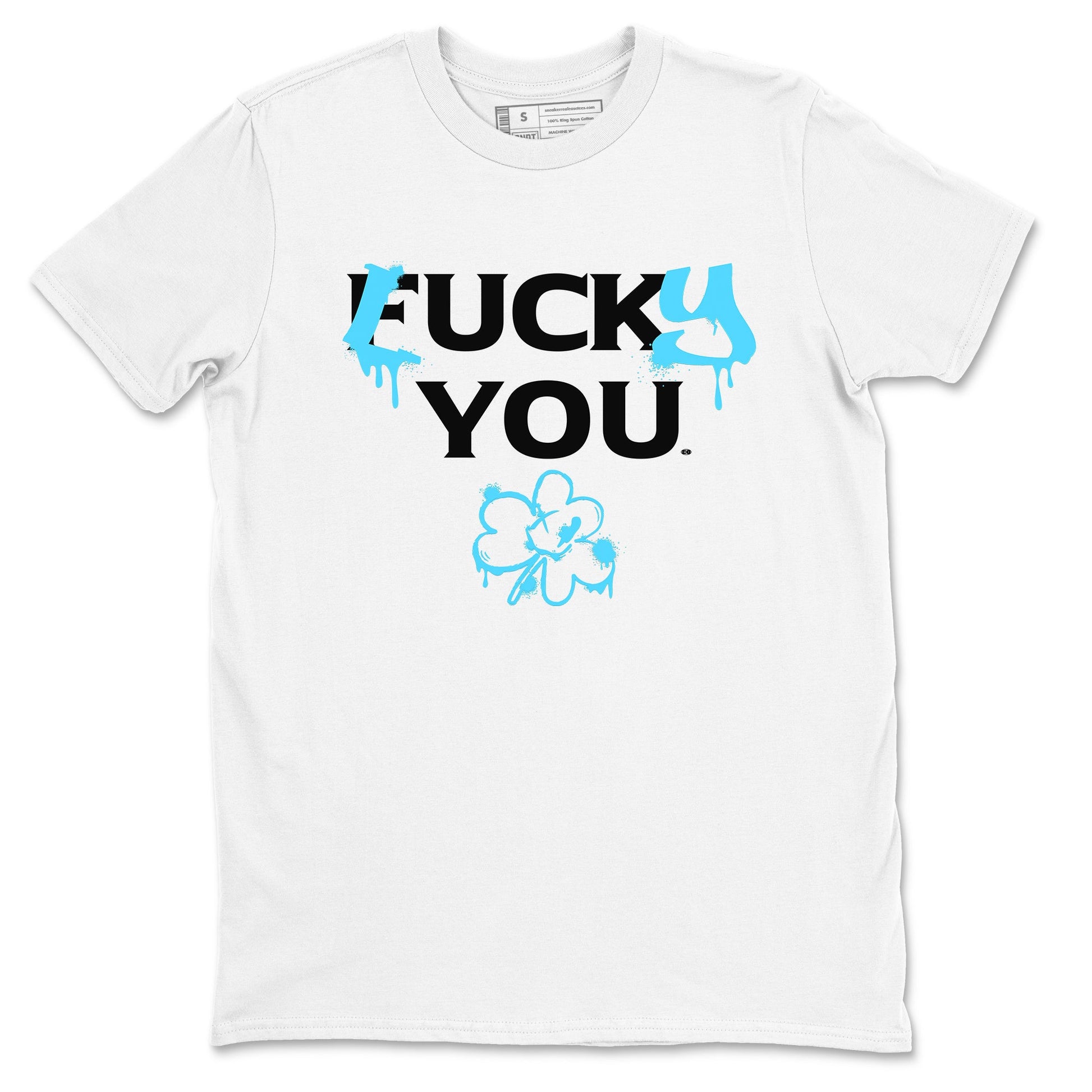 9s Powder Blue shirt to match jordans Lucky You sneaker tees Air Jordan 9 Powder Blue Streetwear Brand SNRT Sneaker Release Tees unisex cotton White 2 crew neck shirt