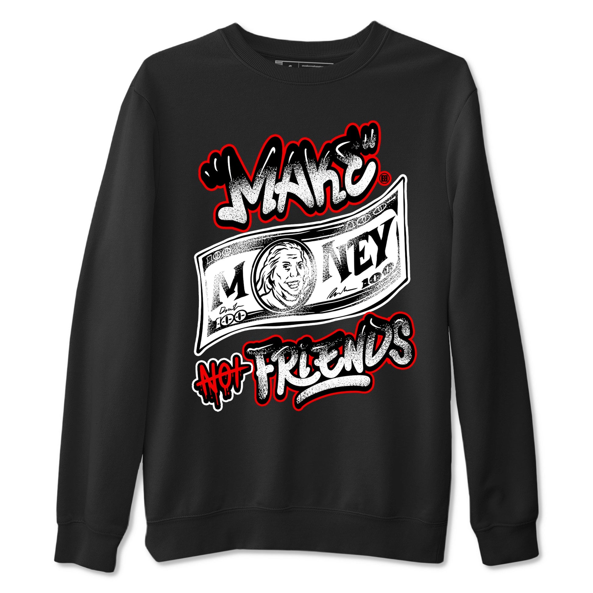 Air Jordan 14 Black Toe t shirts to match sneakers Make Money Not Friends sneaker match tees 14s Black Toe sneaker match tee SNRT Sneaker Tees unisex cotton Black 2 shirts
