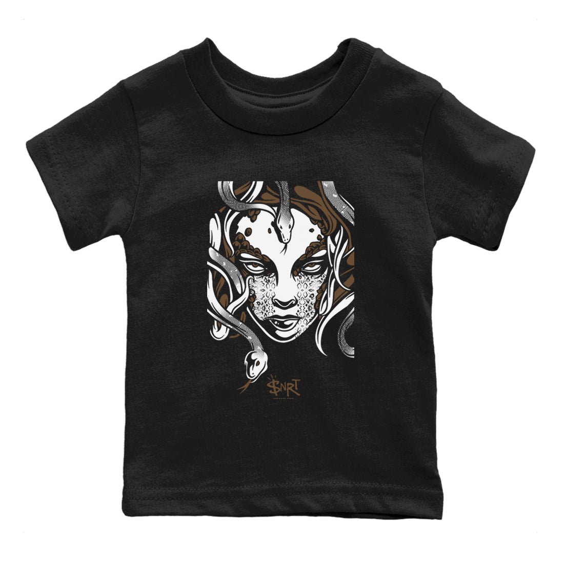 Jordan Jumpman Jack Travis Scott Dark Mocha shirts to match jordans Medusa Head sneaker match tees Jordan Jumpman Jack Travis Scott Dark Mocha SNRT Sneaker Release Tees Youth Baby Black 2 crew neck shirts