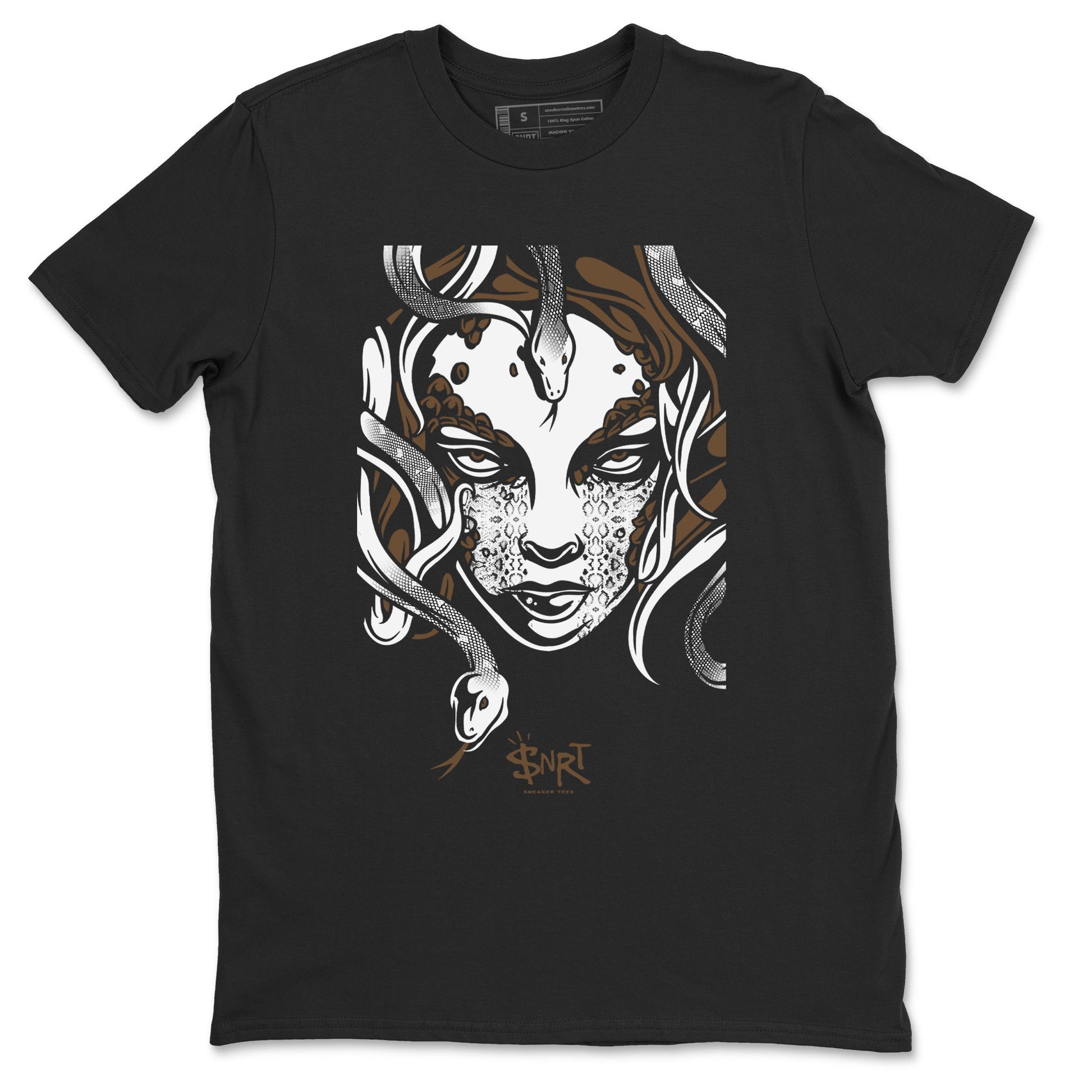 Jordan Jumpman Jack Travis Scott Dark Mocha shirts to match jordans Medusa Head sneaker match tees Jordan Jumpman Jack Travis Scott Dark Mocha SNRT Sneaker Release Tees unisex cotton Black 2 crew neck shirts