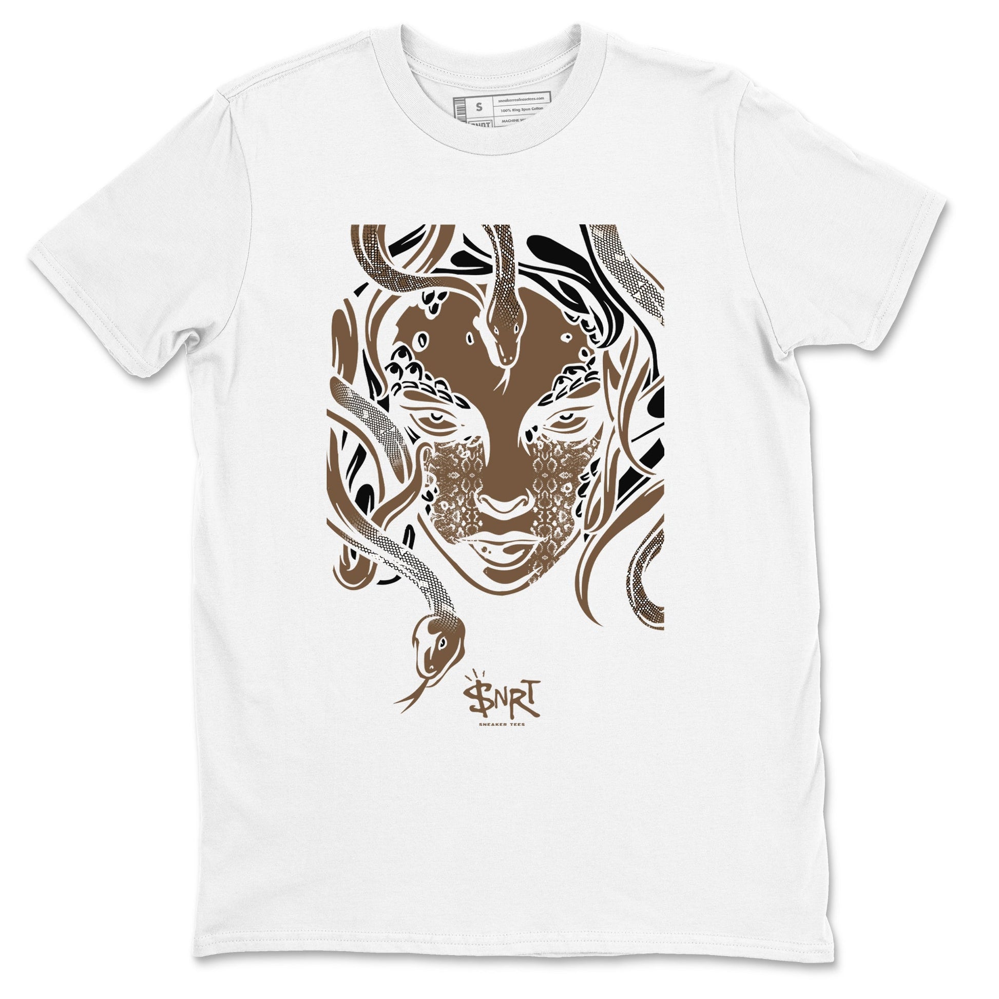 Jordan Jumpman Jack Travis Scott Dark Mocha shirts to match jordans Medusa Head sneaker match tees Jordan Jumpman Jack Travis Scott Dark Mocha SNRT Sneaker Release Tees unisex cotton White 2 crew neck shirts