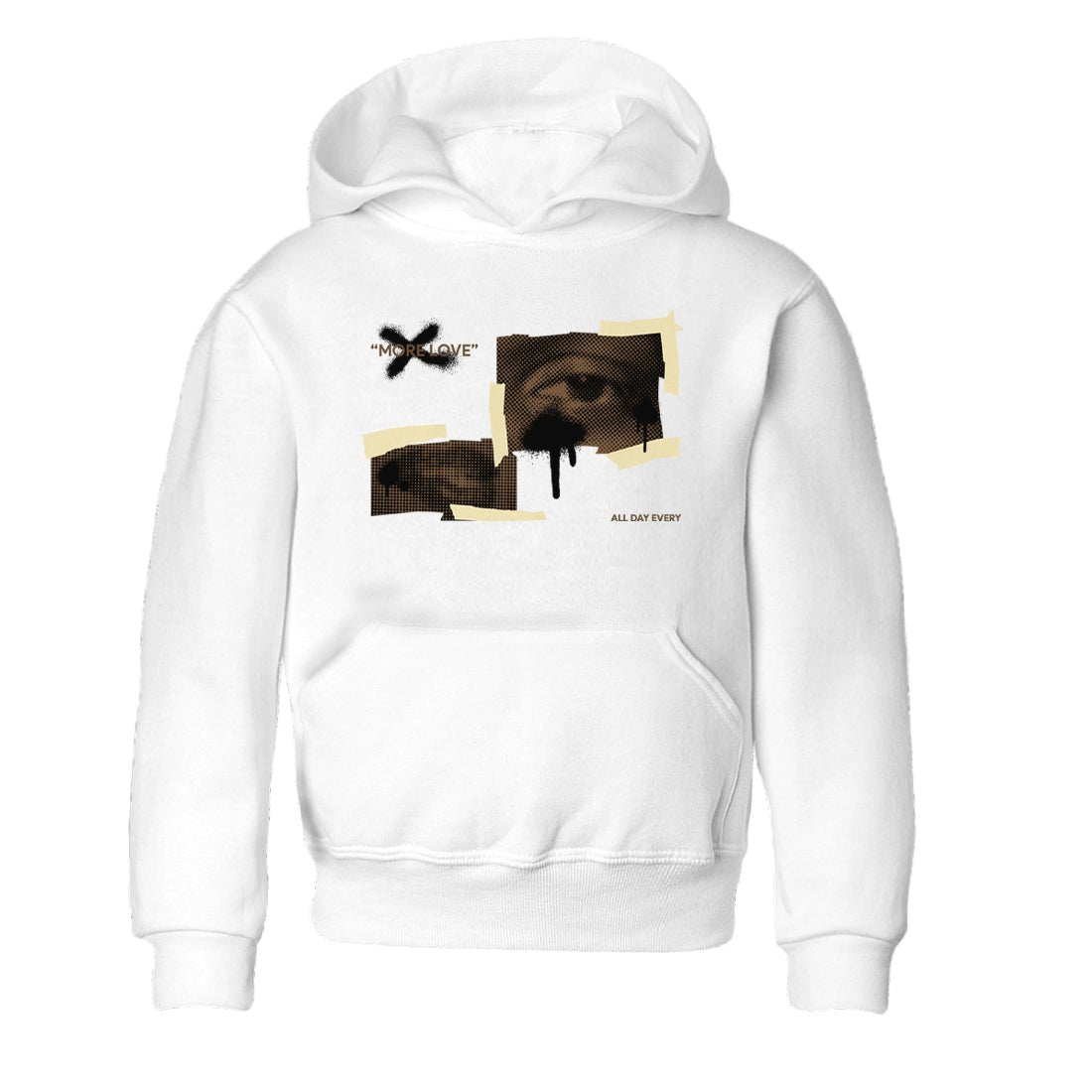 1s Low OG Mocha shirts to match jordans More Love sneaker match tees Air Jordan 1 Mocha match shoes to clothes SNRT Sneaker Tees Youth Baby White 2 tee