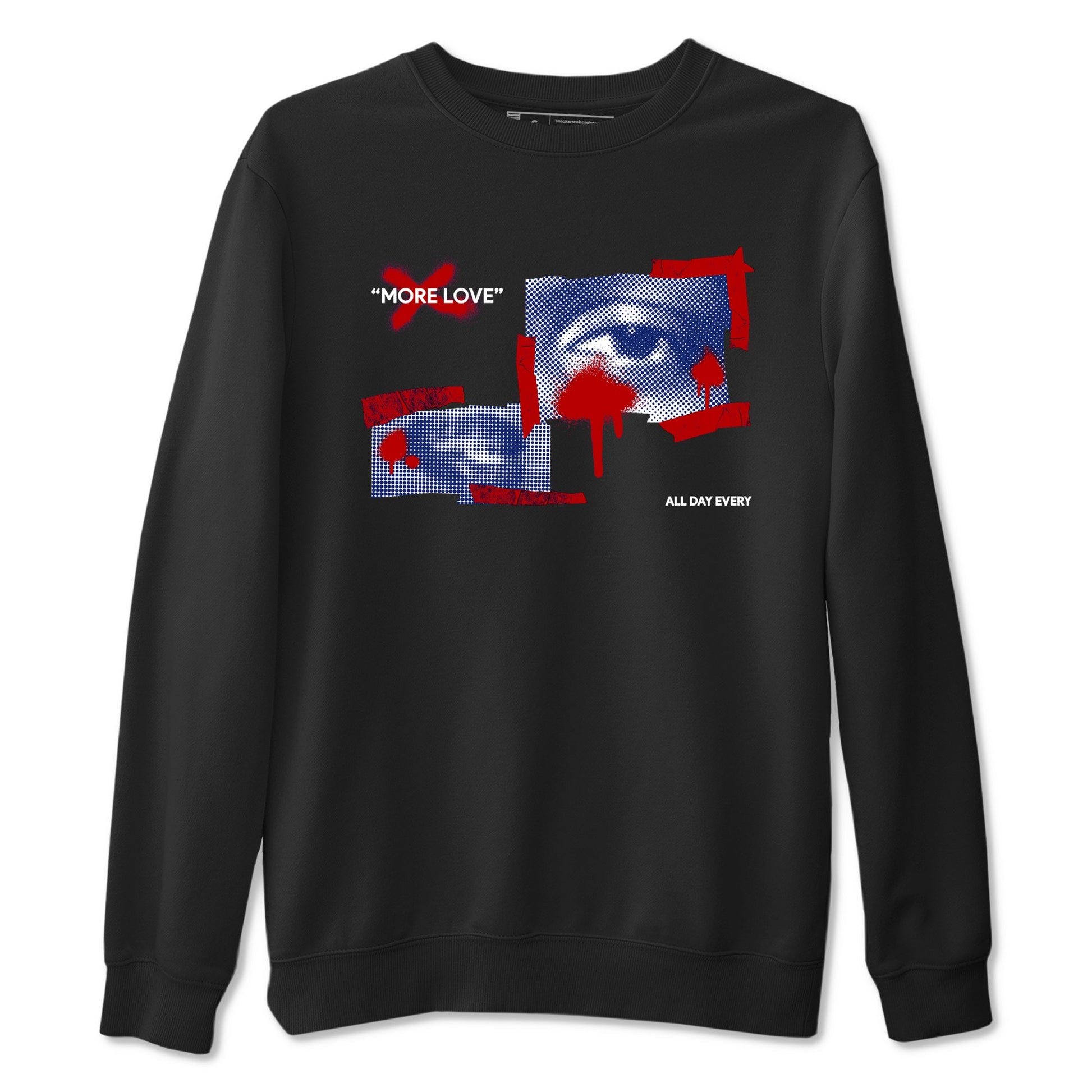1s Rare Air shirts to match jordans More Love sneaker match tees Air Jordan 1 High OG Rare Air Deep Royal Blue match shoes to clothes SNRT Sneaker Tees unisex cotton Black 2 shirts