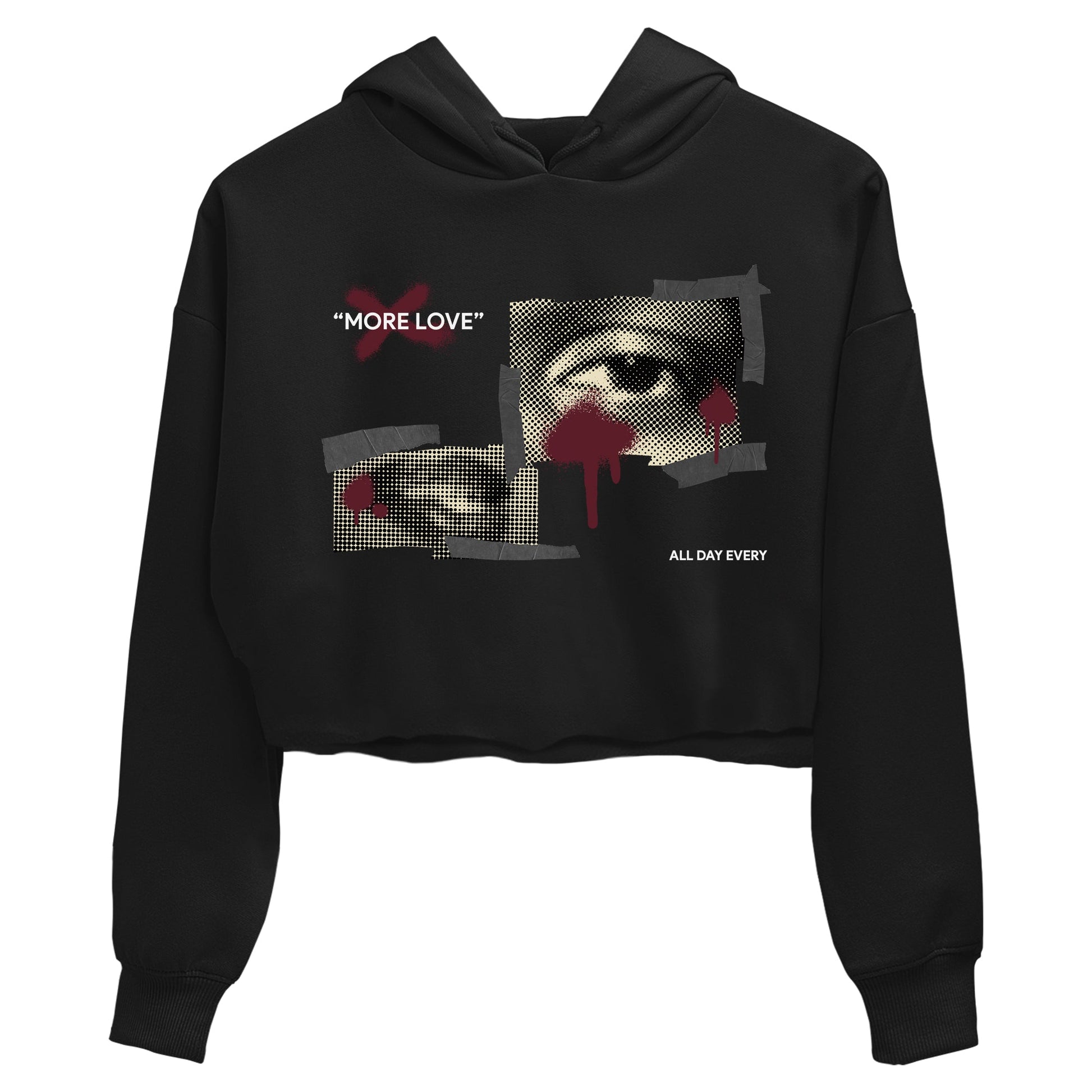 4s A Ma Maniere x Fossil Stone shirts to match jordans More Love sneaker match tees Air Jordan 4 A Ma Maniere x Fossil Stone match shoes to clothes SNRT Sneaker Tees unisex cotton Black 2 crop tee