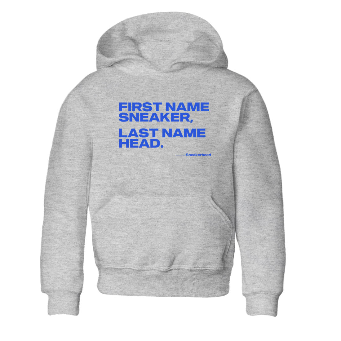 Yeezy Slide Azure shirts to match jordans My Name Is Sneakerhead sneaker match tees Yeezy Slide Azure SNRT Sneaker Tees streetwear brand Baby and Youth Heather Grey 2 cotton tee