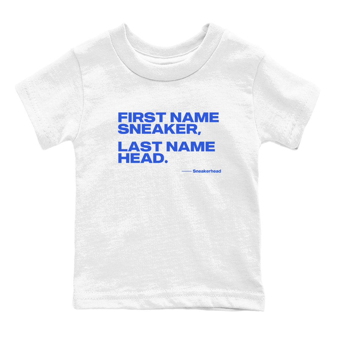 Yeezy Slide Azure shirts to match jordans My Name Is Sneakerhead sneaker match tees Yeezy Slide Azure SNRT Sneaker Tees streetwear brand Baby and Youth White 2 cotton tee
