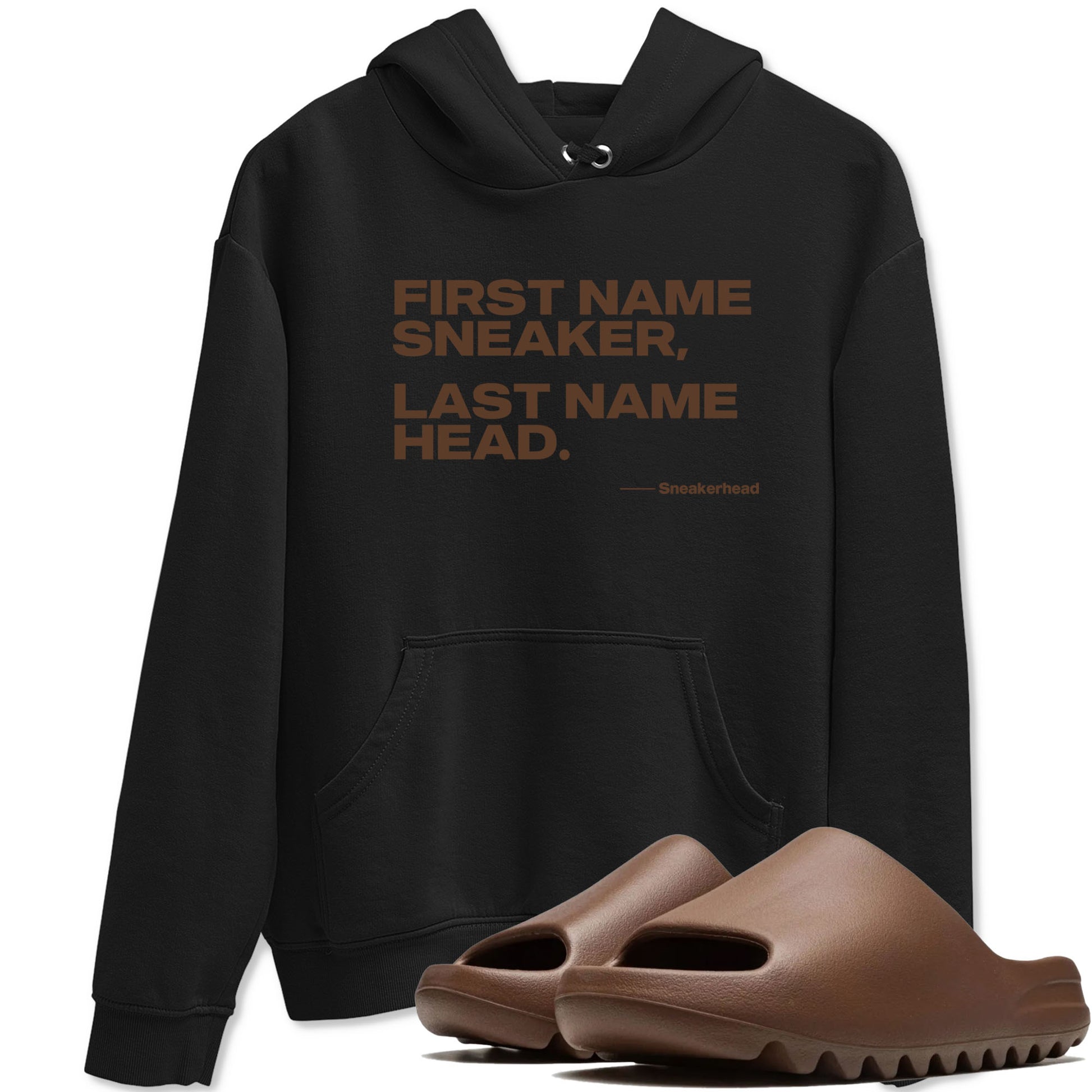 Yeezy Slide Flax shirts to match jordans My Name Is Sneakerhead sneaker match tees Yeezy Slide Flax SNRT Sneaker Tees streetwear brand Black 1 unisex cotton tee